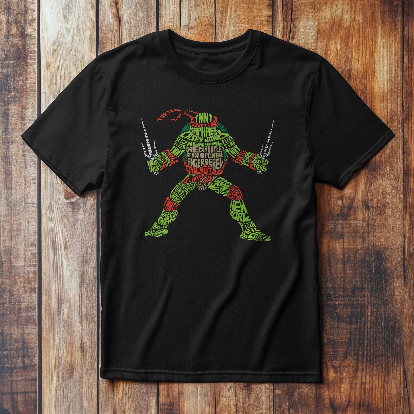 Ninja Turtle Text T-shirt