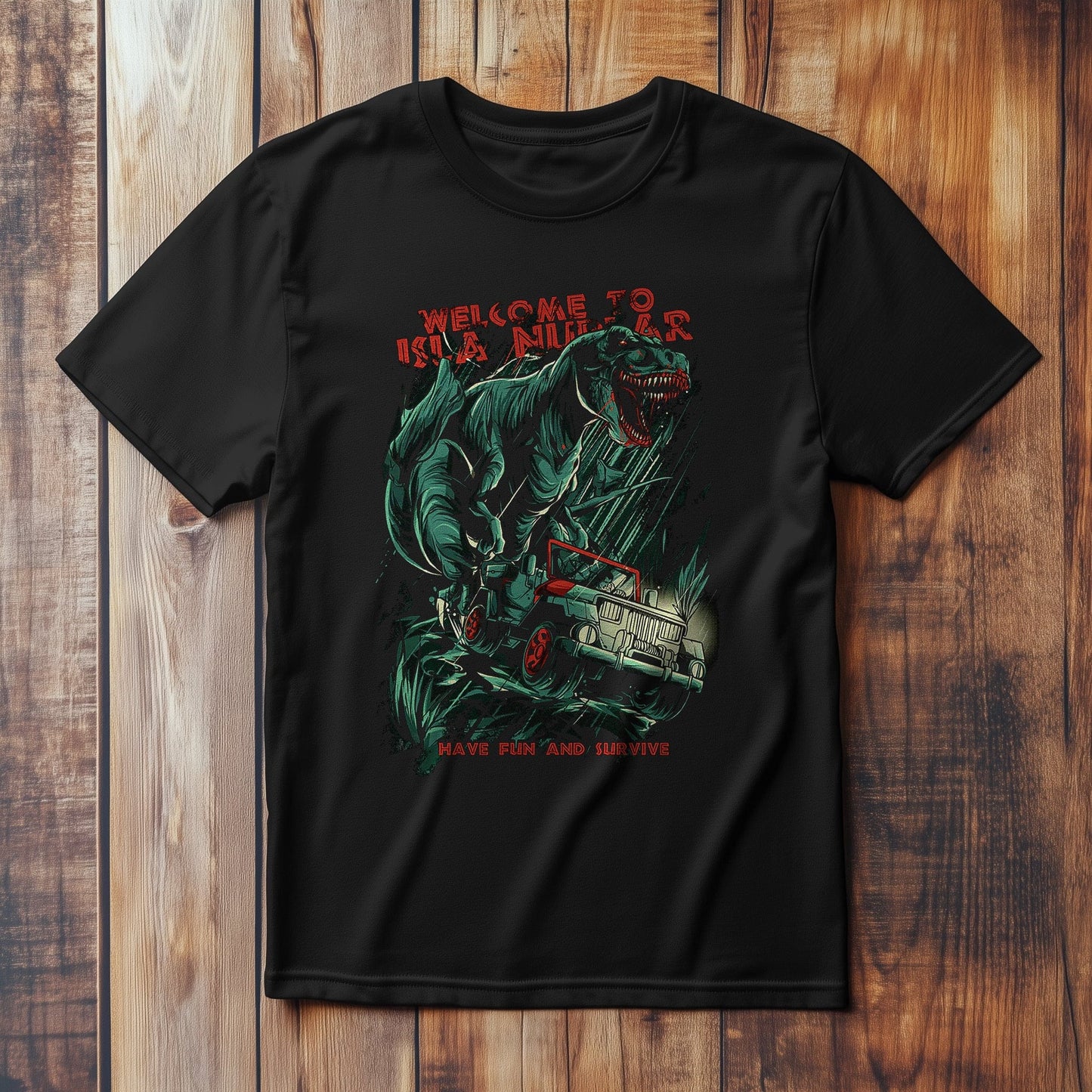 Survive Dinosaur Island T-Shirt