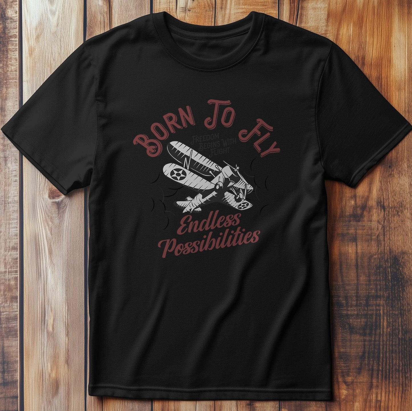 Born to Fly Scissors T-shirt