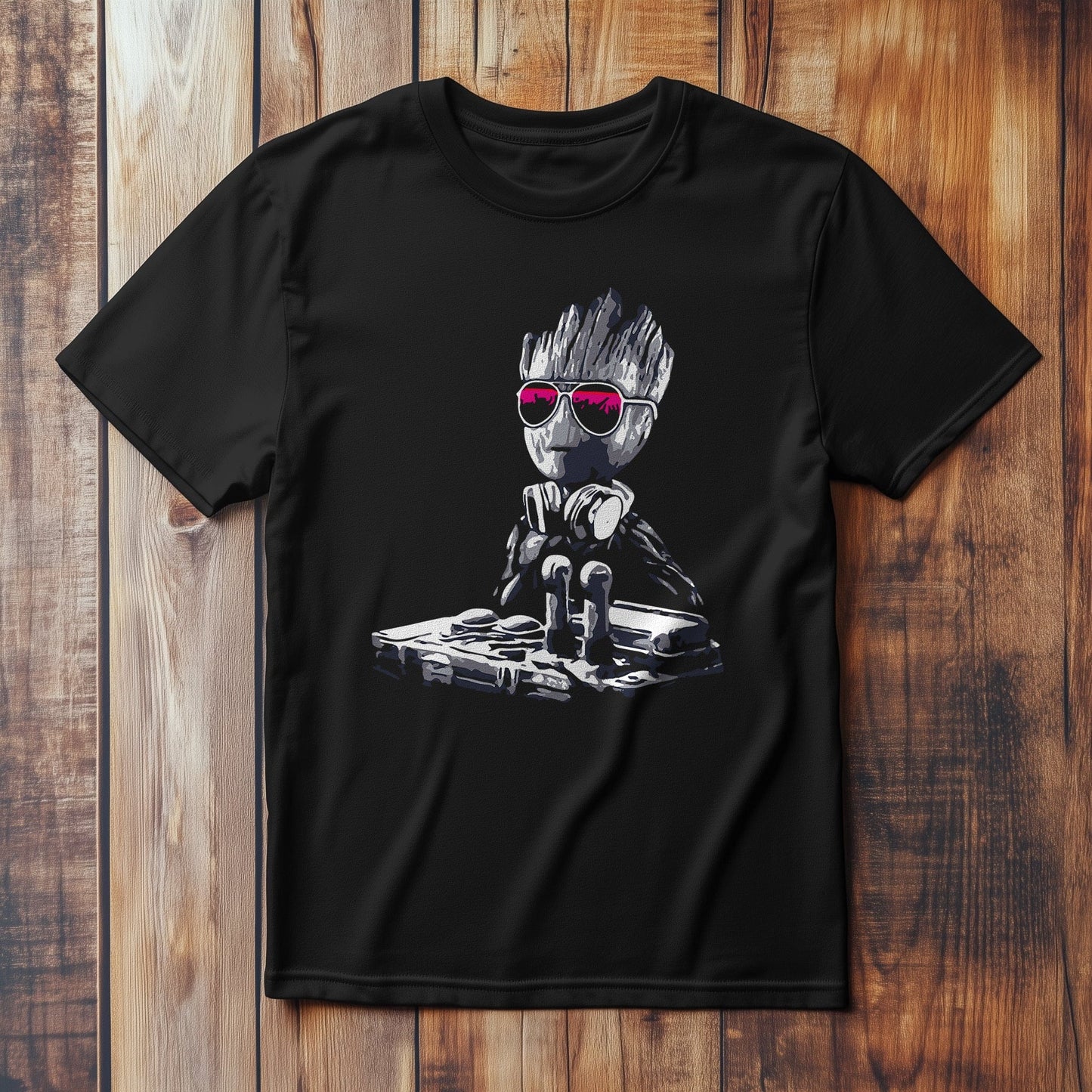 Baby Groot DJ T-shirt - Party Time