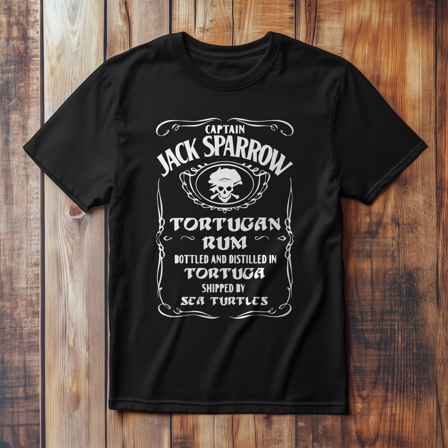 Captain Jack Pirate Tortuga Rum T-shirt