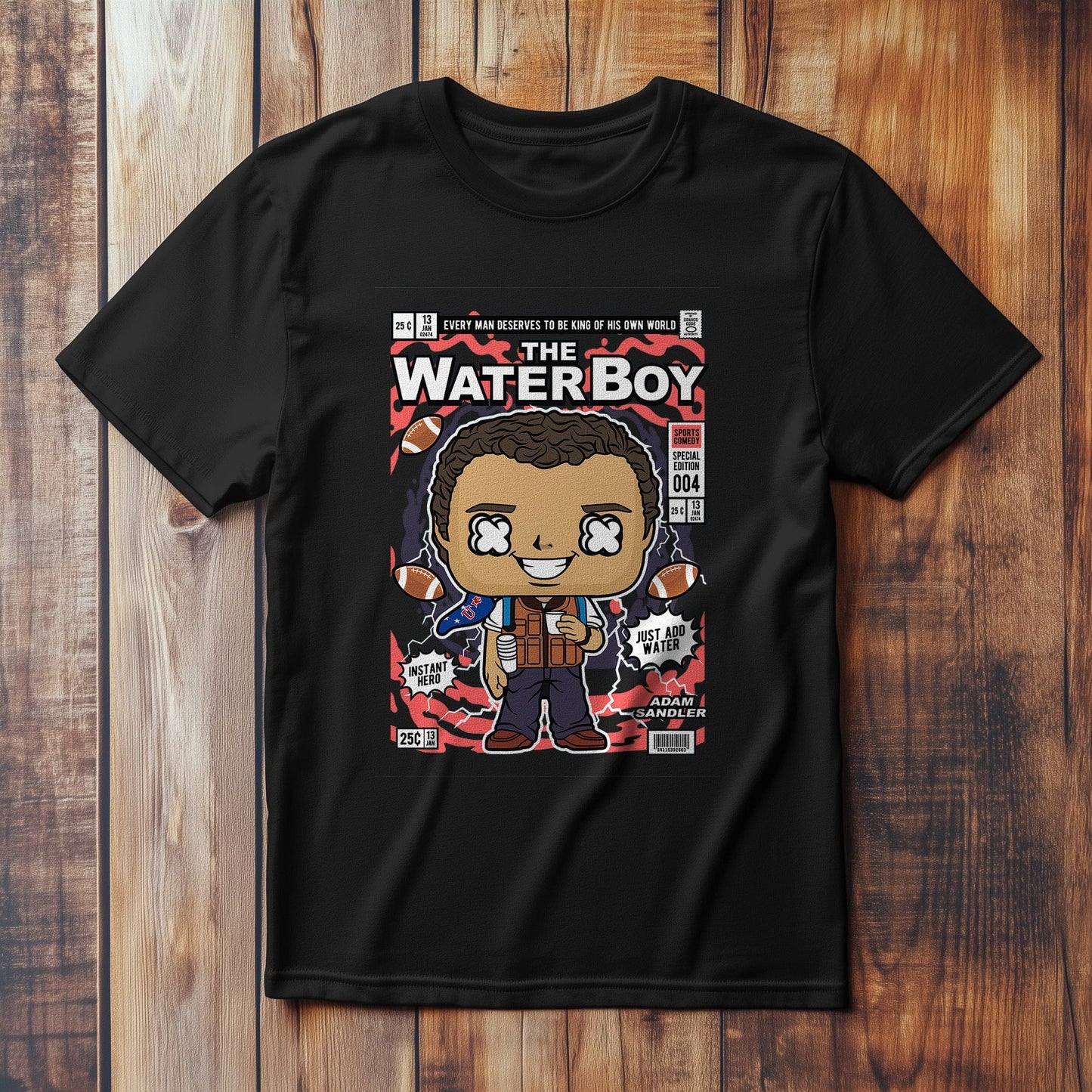 Bobby Boucher The Waterboy T-shirt