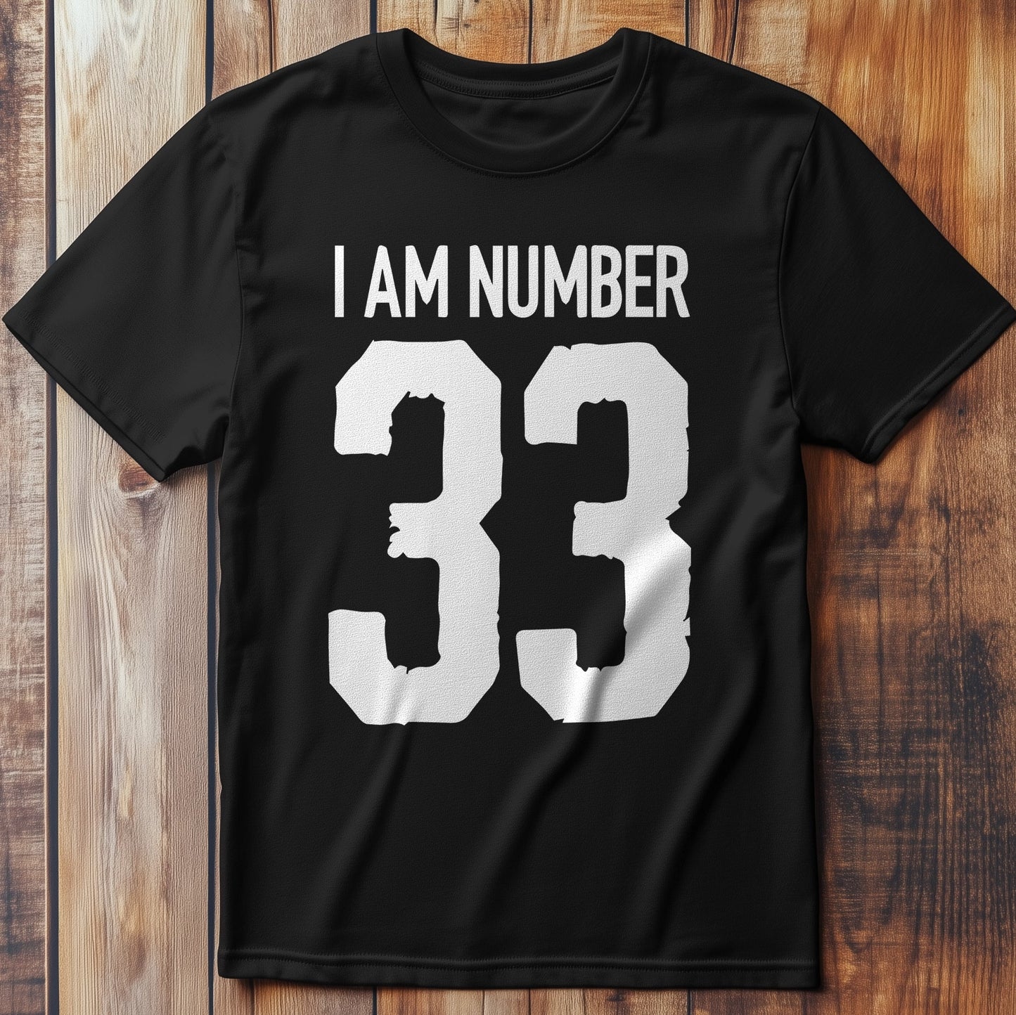 I Am Number 33 T T-Shirt