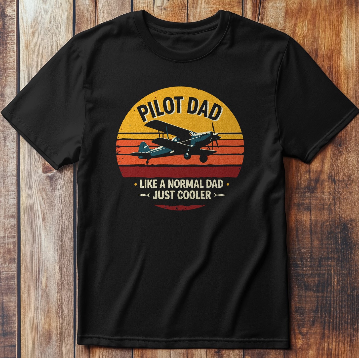 Pilot Dad Cooler T-Shirt