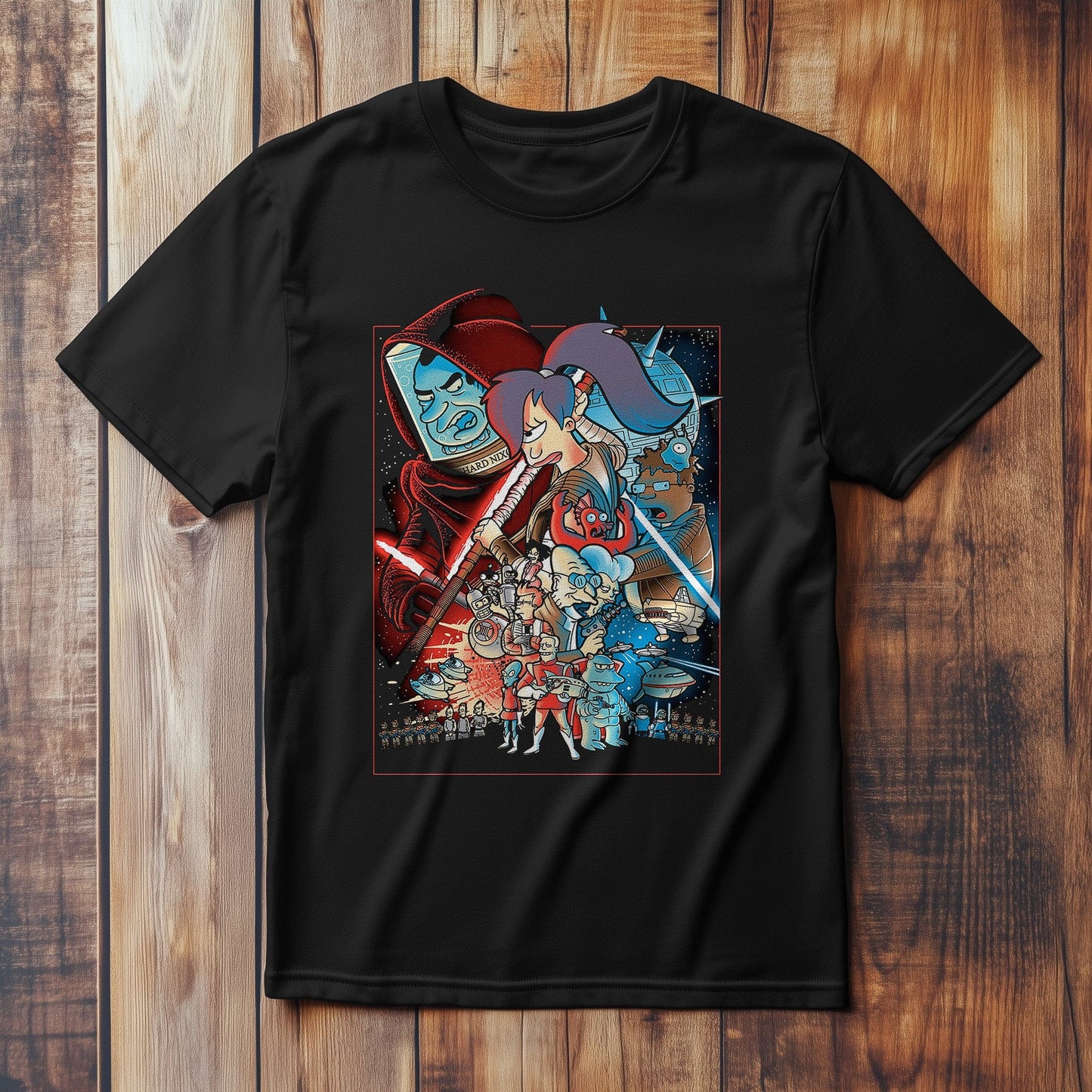 Futurama-Star-Wars Mashup T-shirt
