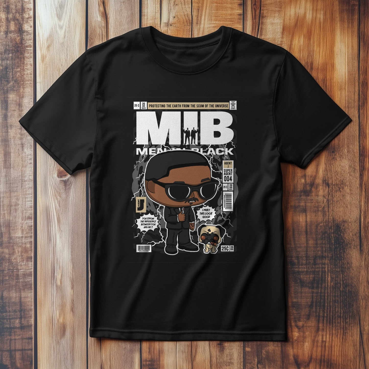 Men In Black T-Shirt