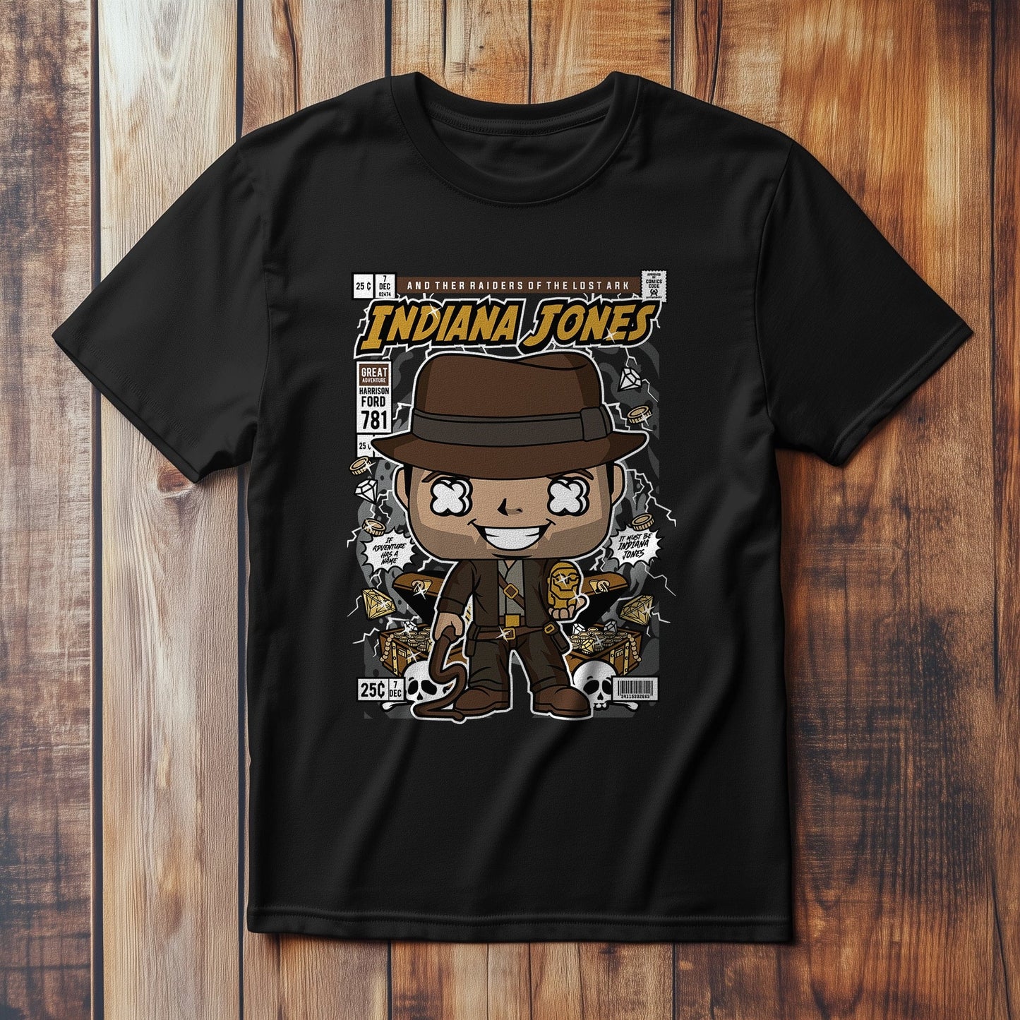Indiana JoneS Comic T-Shirt