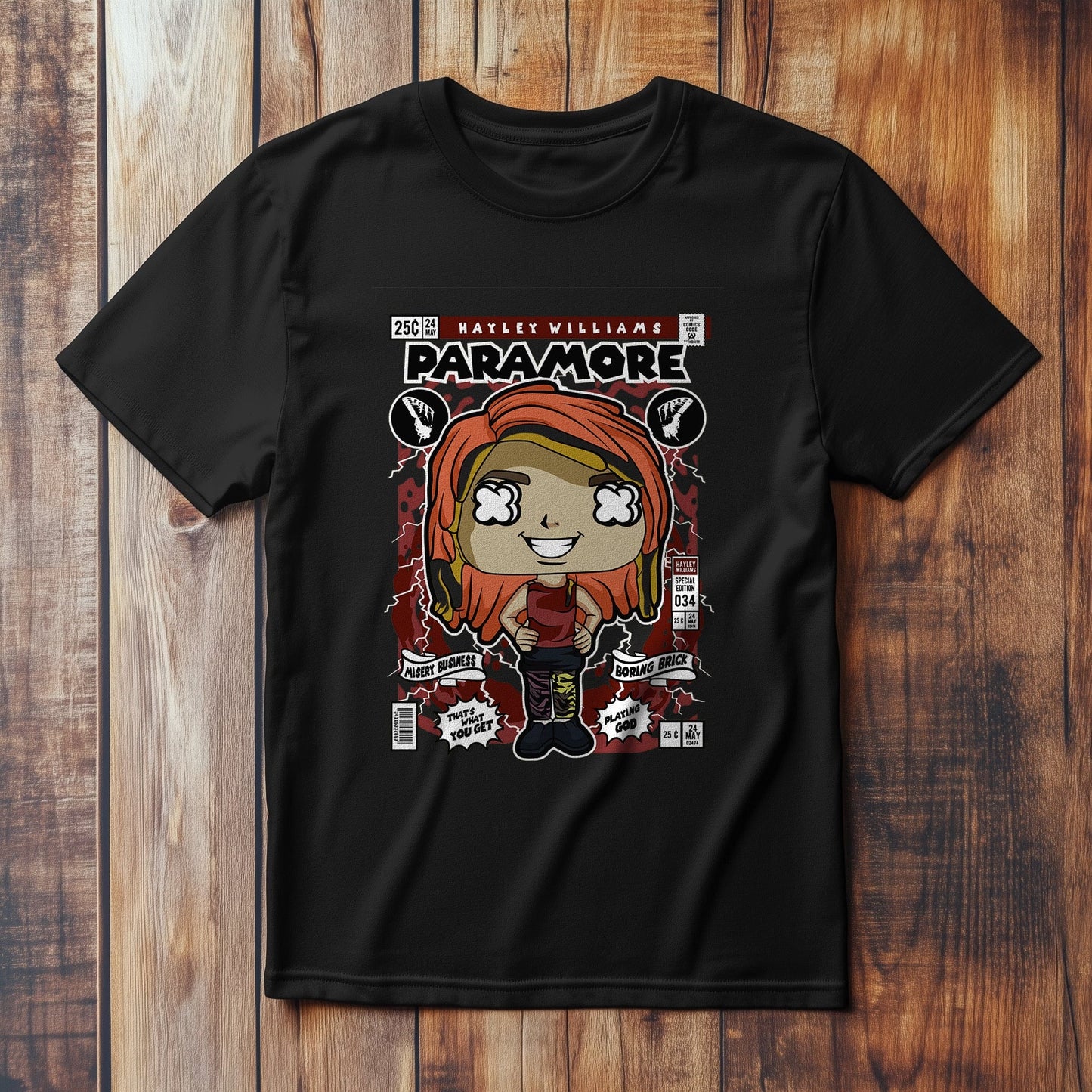 Paramore Hayley Williams Tribute T-shirt
