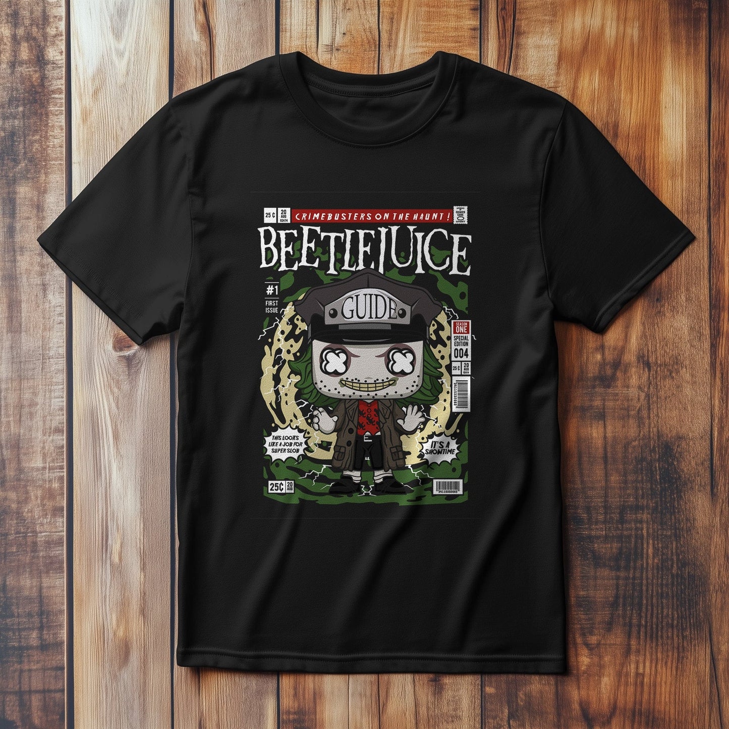 Beetlejuice Comic Cover T-Shirt