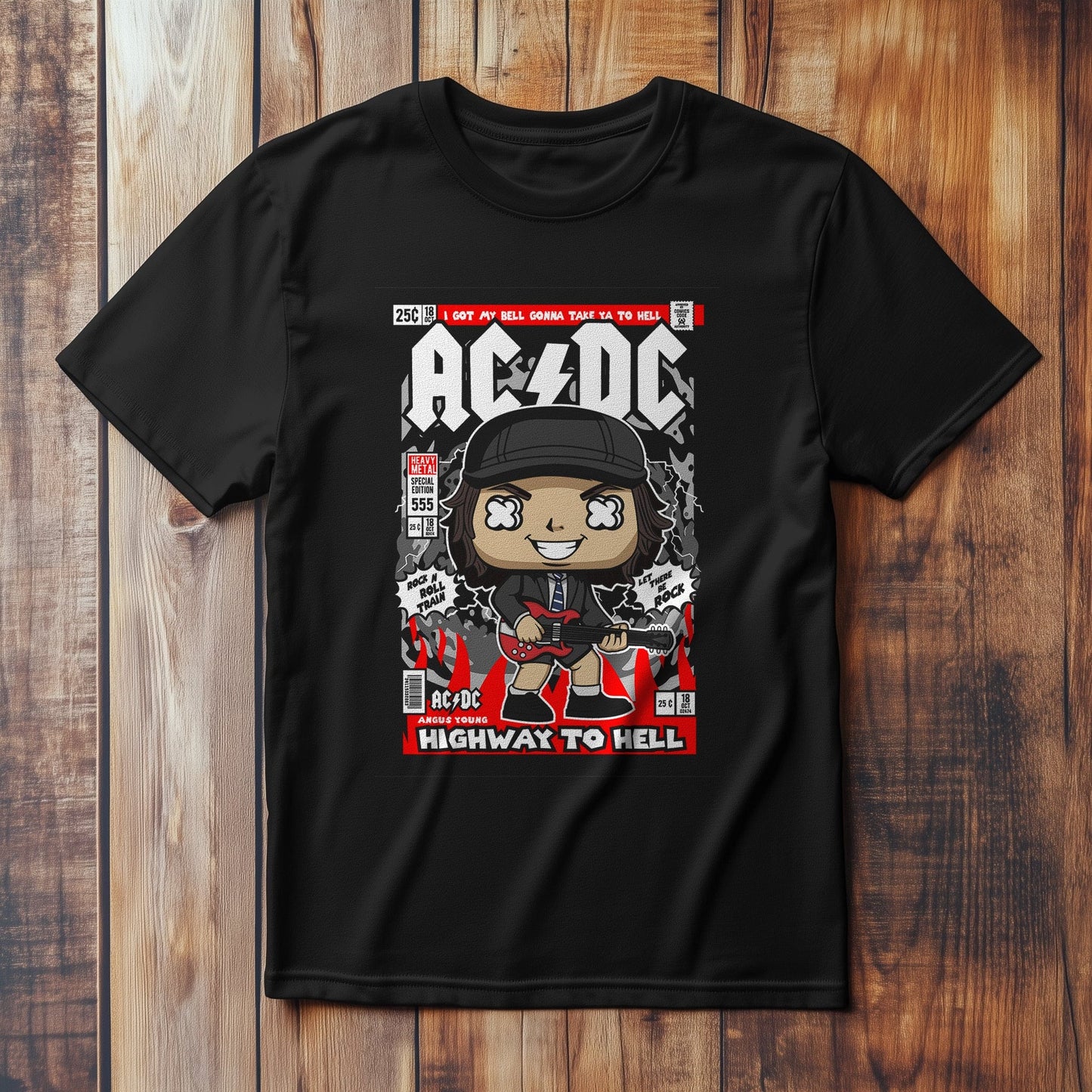 AC/DC Angus Young T-shirt