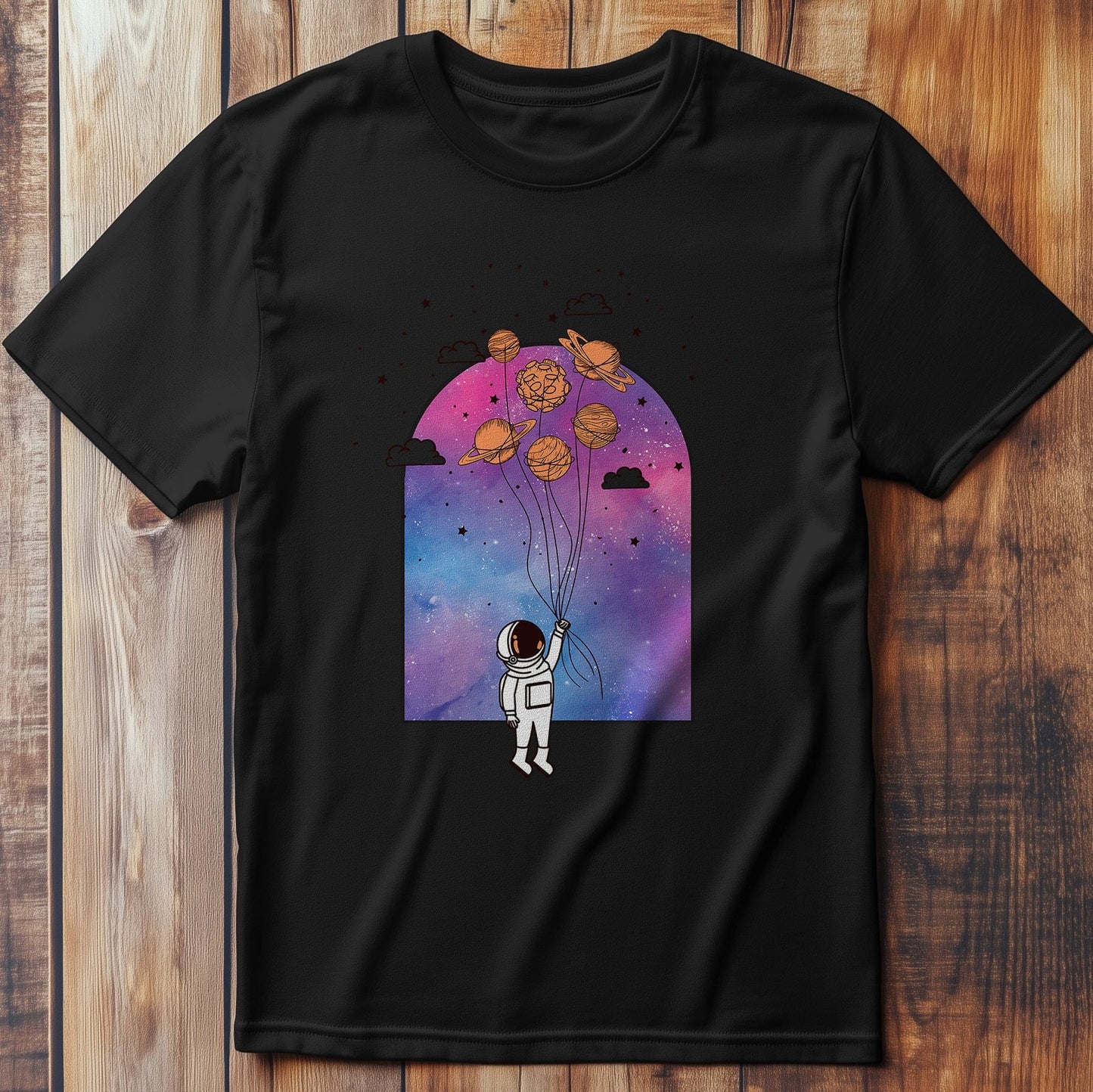 04 ‚Äì Space Balloon Adventure T-shirt