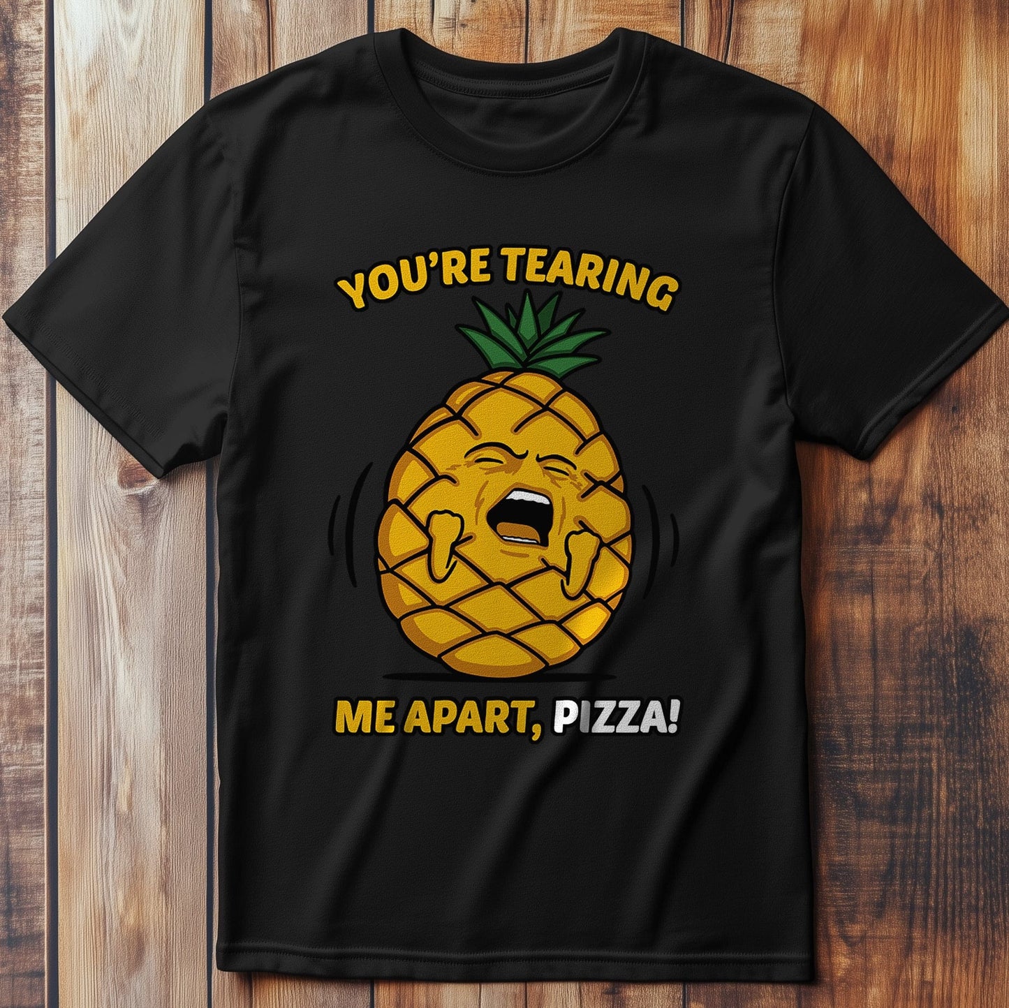 Tearing Me Apart Pizza t-shirt