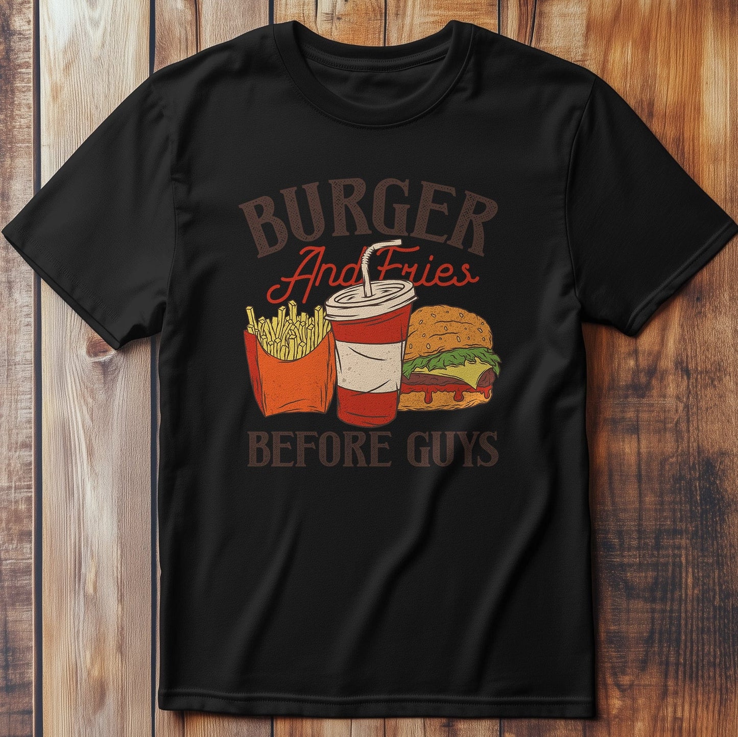 Fast Food 12 T-Shirt - Burgers Before