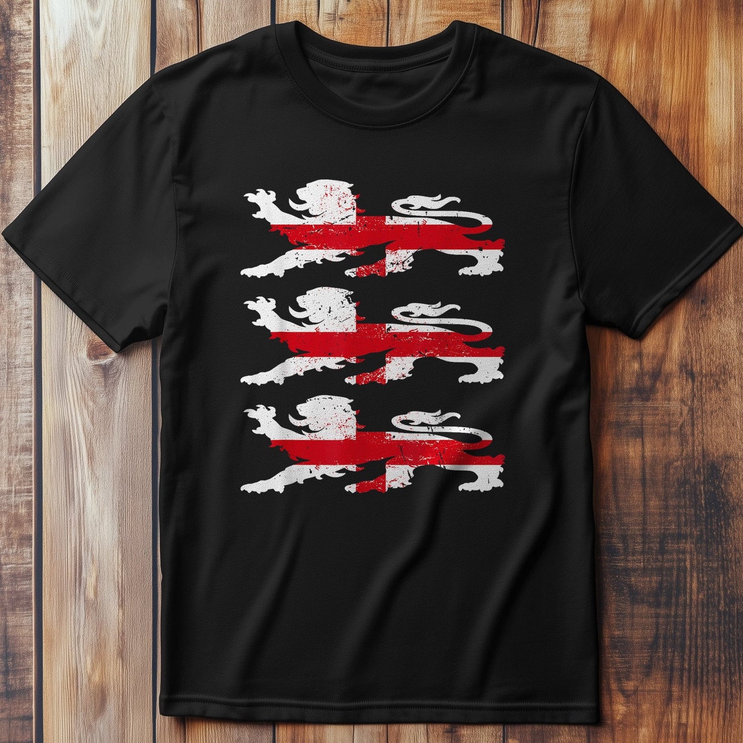 Roaring Lions Retro England T-Shirt