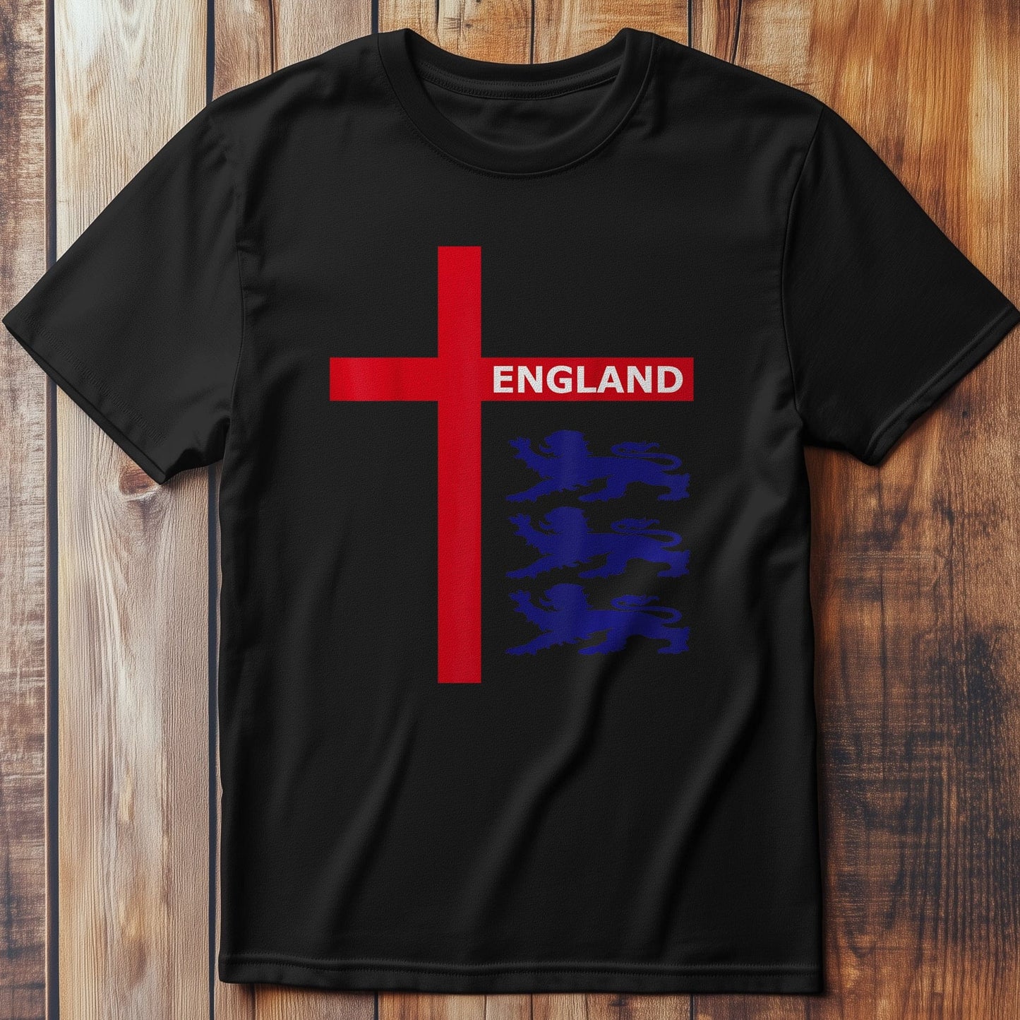 Lion Hearted England Fan T-Shirt