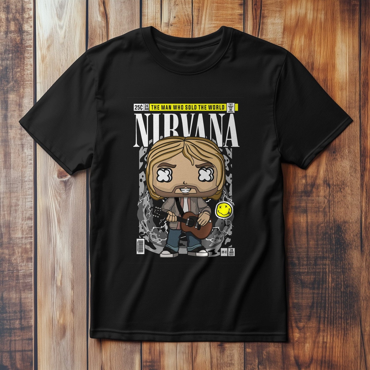 Nirvana Kurt Cobain t-shirt