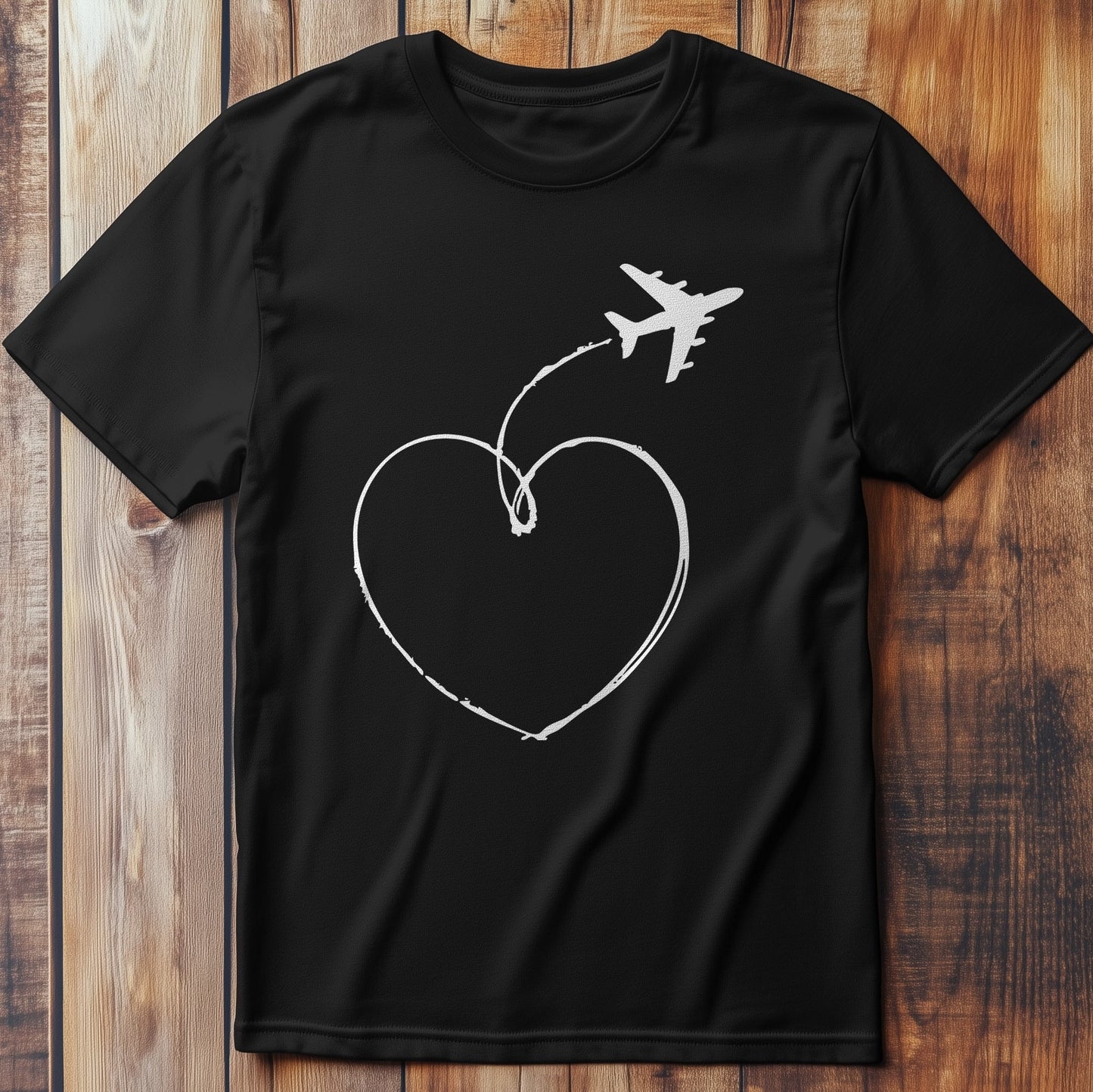 Plane Heart T-Shirt