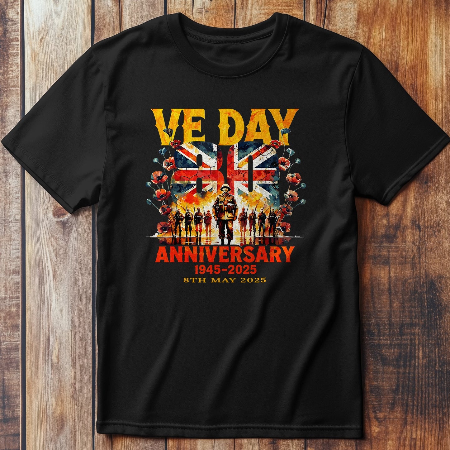 Ve Day Uk 80Th T-Shirt Style001