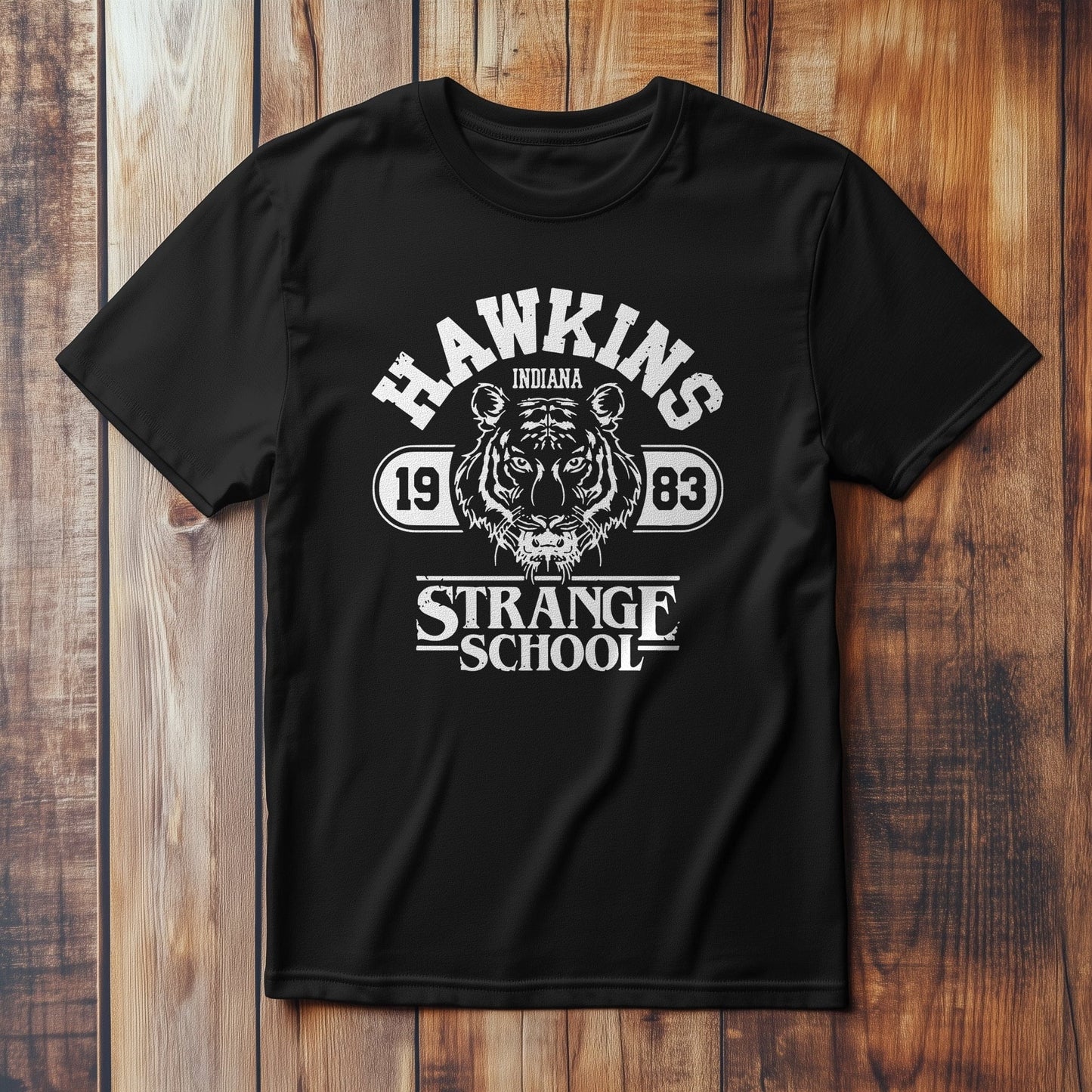 Hawkins School Tiger T-Shirt