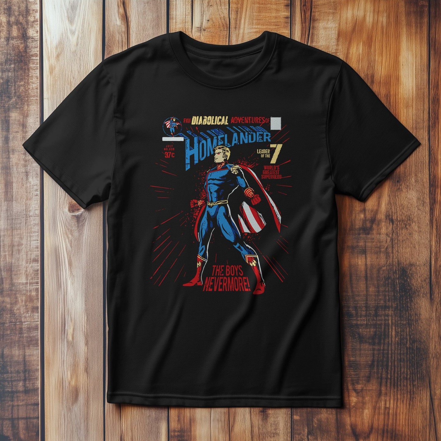 Homelander Comic Book t-shirt