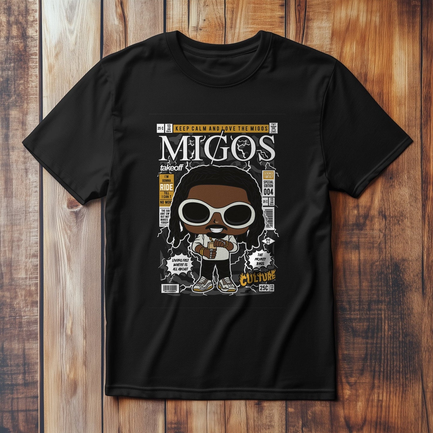 Migos Takeoff T-Shirt