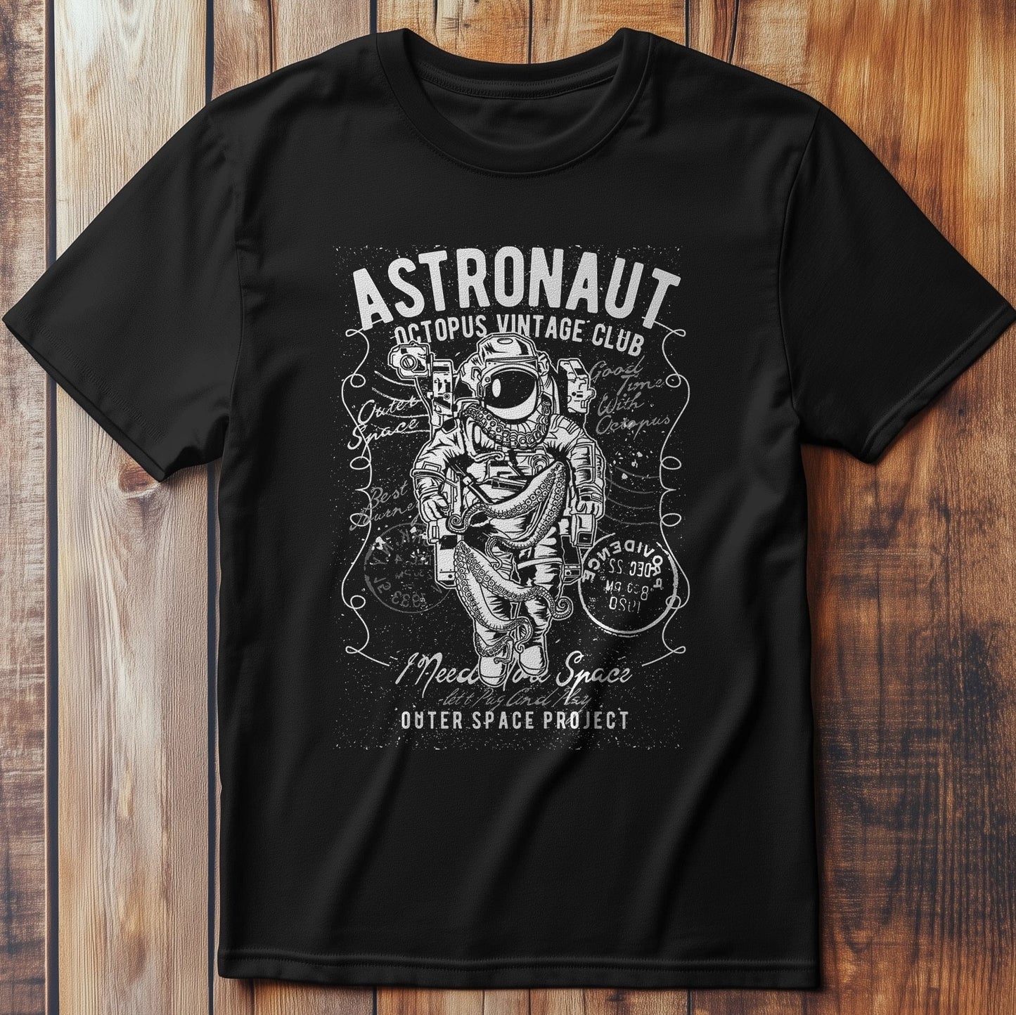 Astronaut Octopus T-shirt