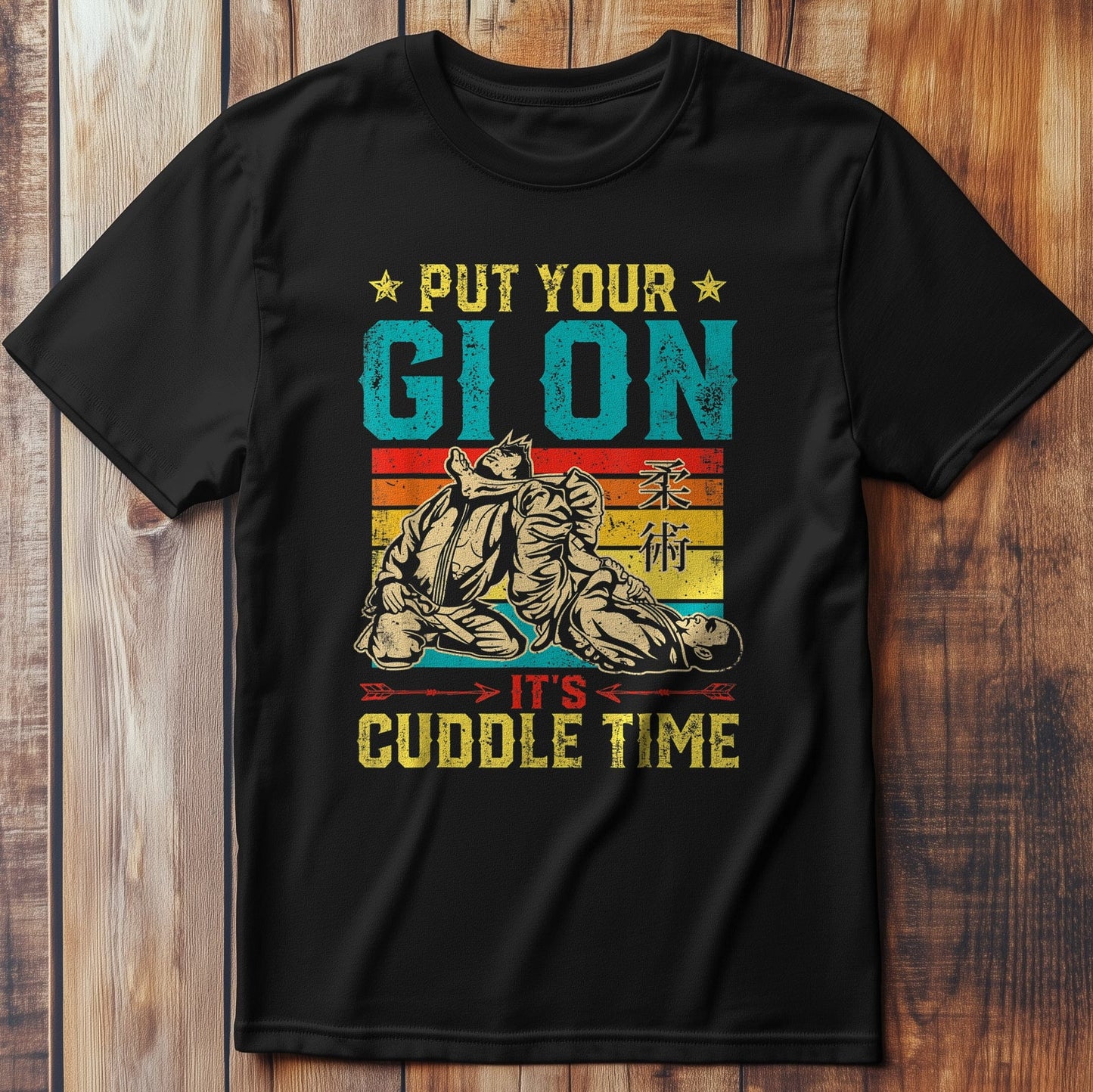 Jiu Jitsu Cuddle Time Vintage T-Shirt