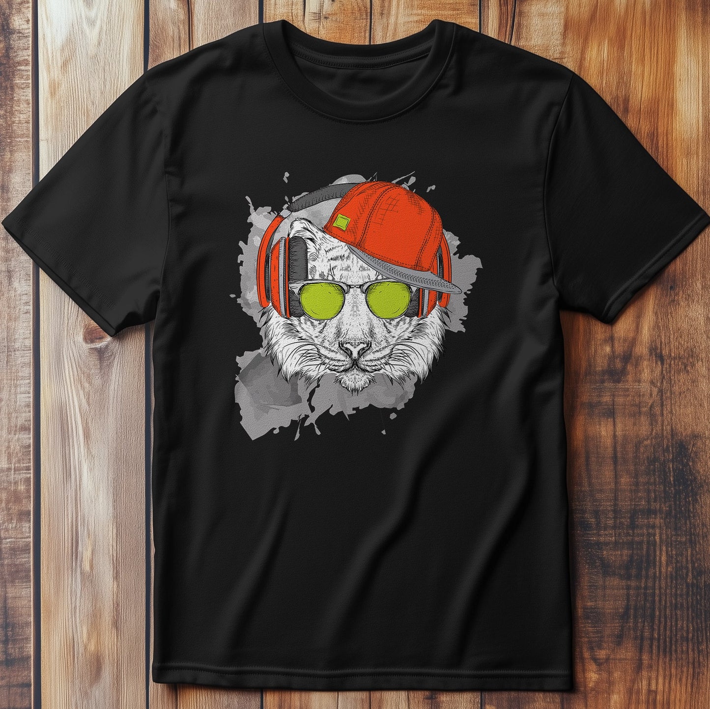 Tiger Headphone T T-Shirt