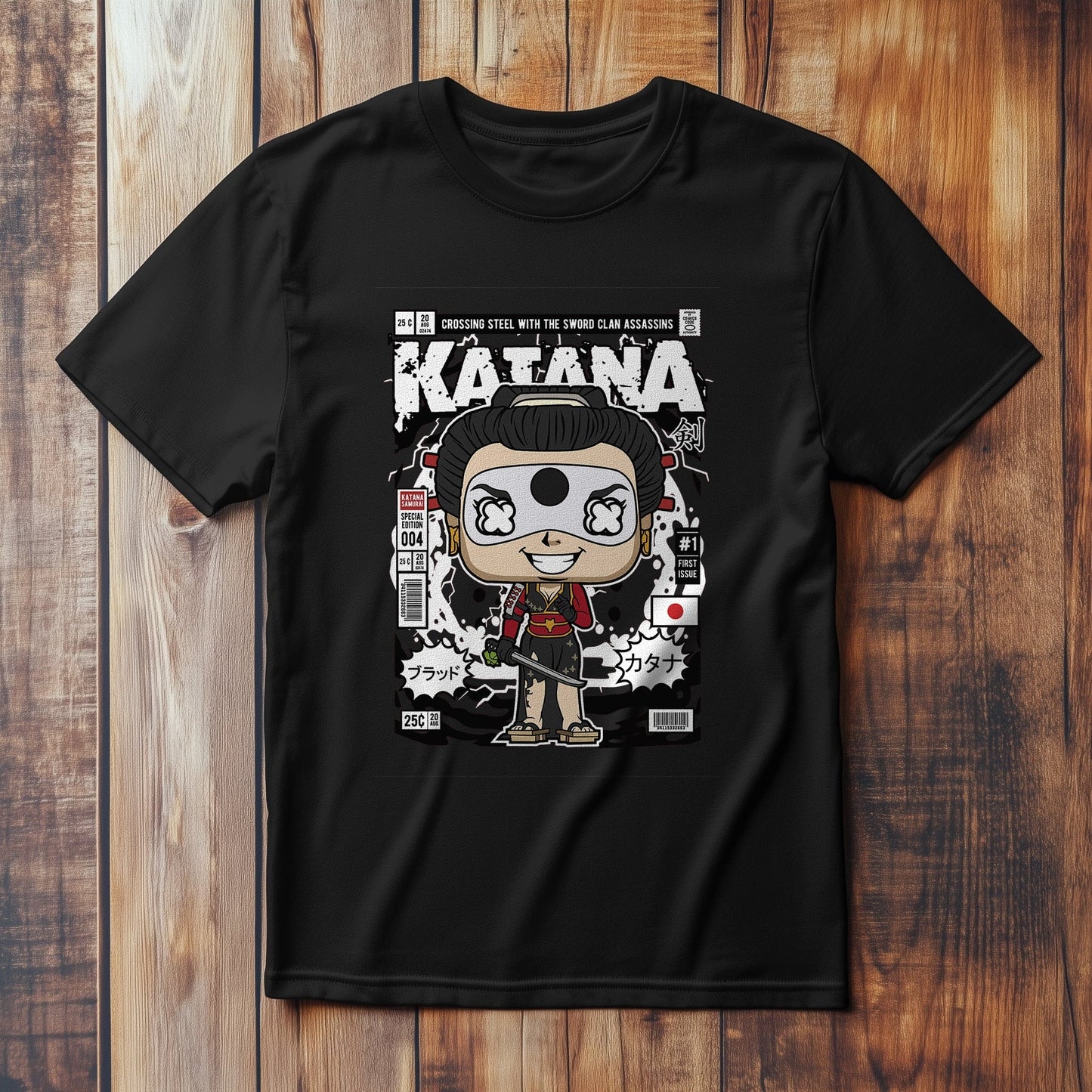 Katana Comedy Tee