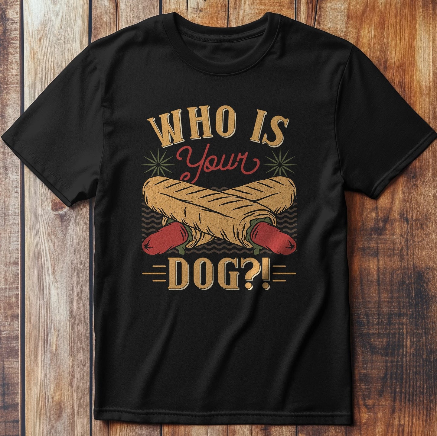 Fast-Food_8 T-shirt ‚Äì Who‚Äôs Your Dog?