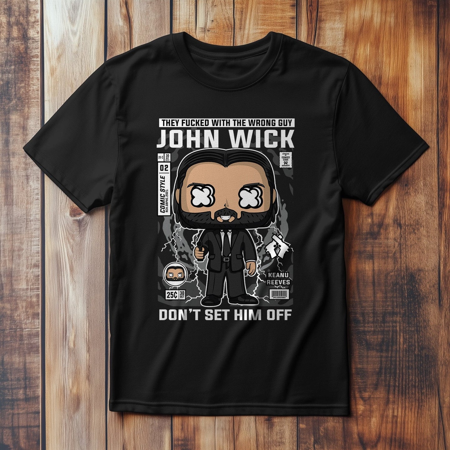 John Wick Comic T-shirt