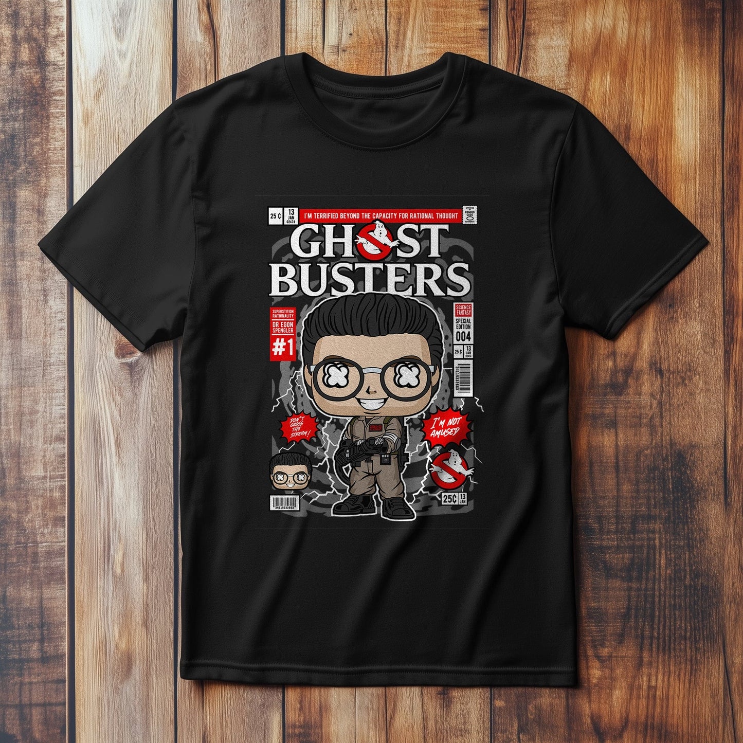Dr. Egon Spengler Ghostbusters T-Shirt