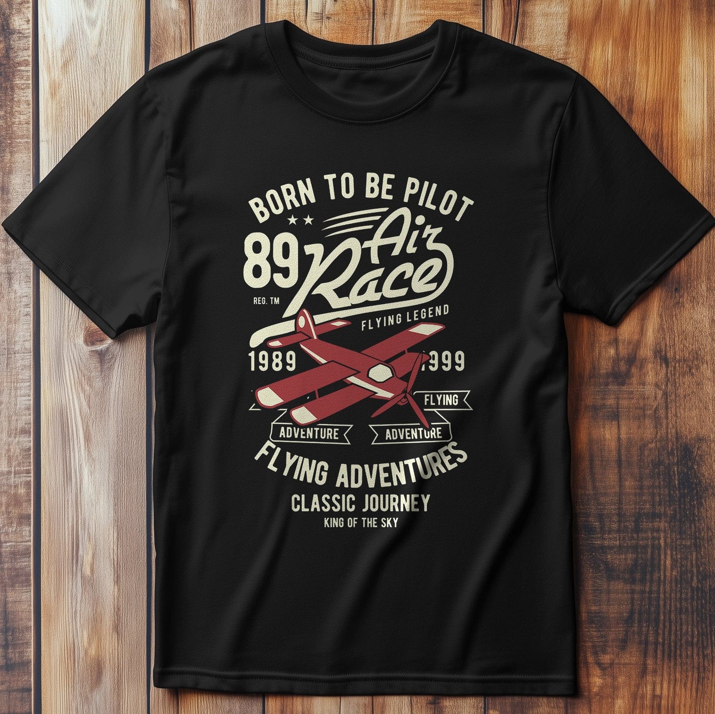 Born To Be Pilot T-shirt