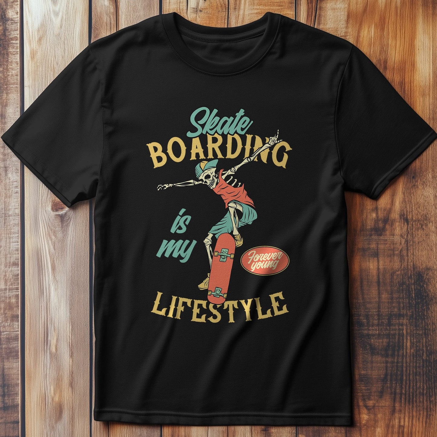 Skateboard_8 T-Shirt - Ride the Fun