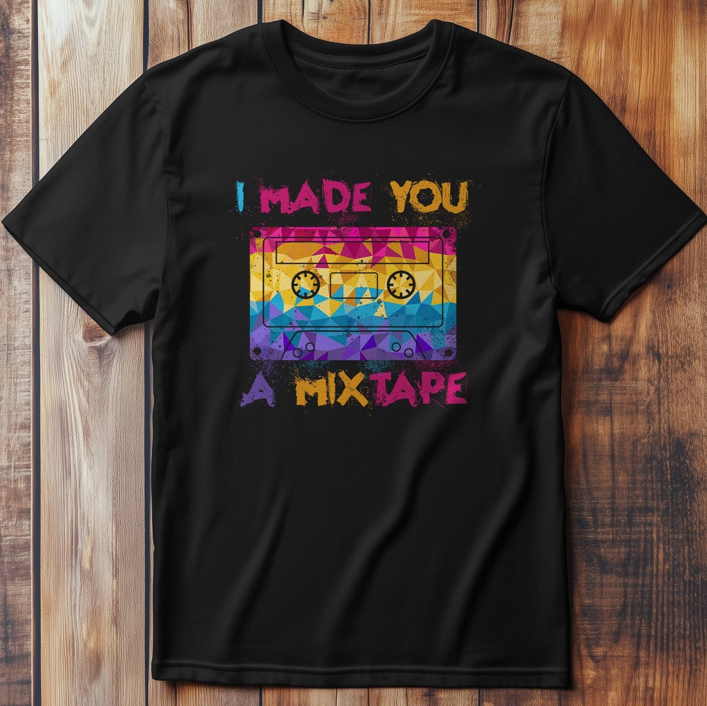 Made You a Mixtape T-shirt - Retro