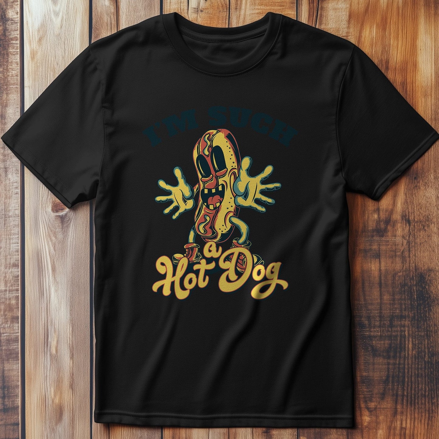 FastFood_9 T-Shirt Hot Dog Delight!