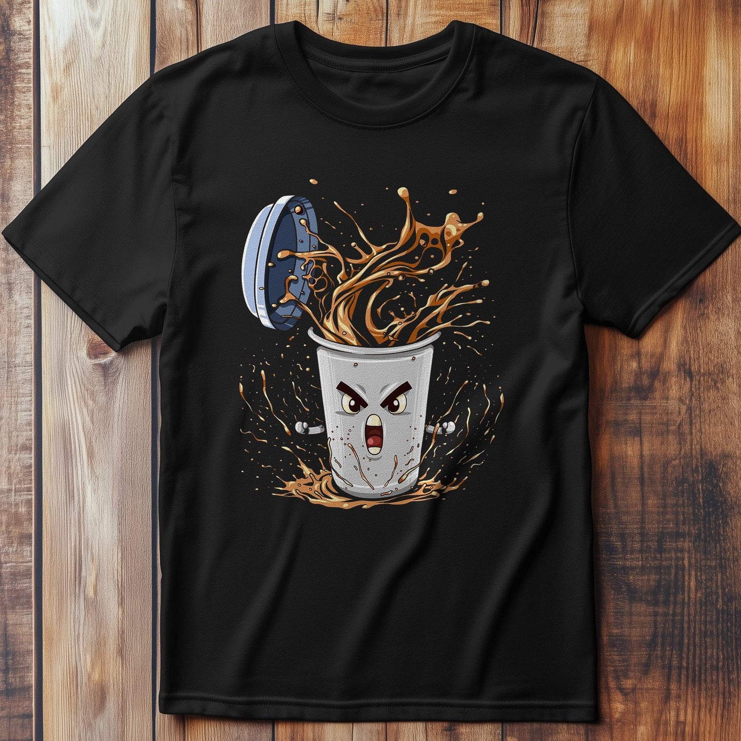 Angry Kawaii Coffee T-Shirt