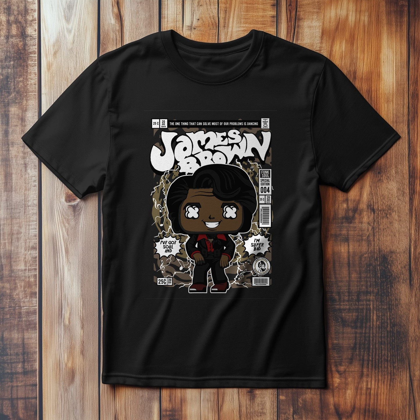 James Brown T-shirt - Funky
