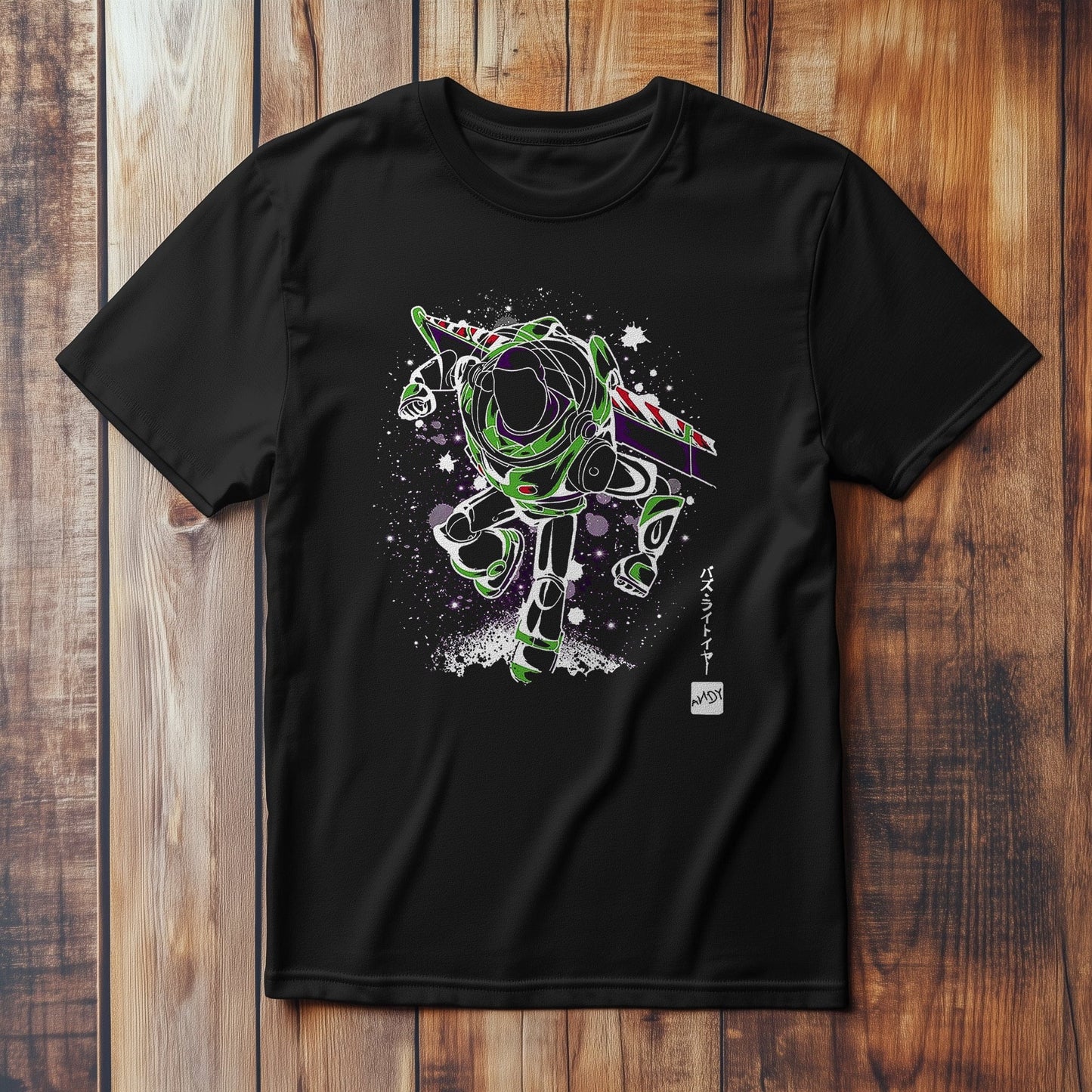 Buzz Light Paint Effect T-shirt