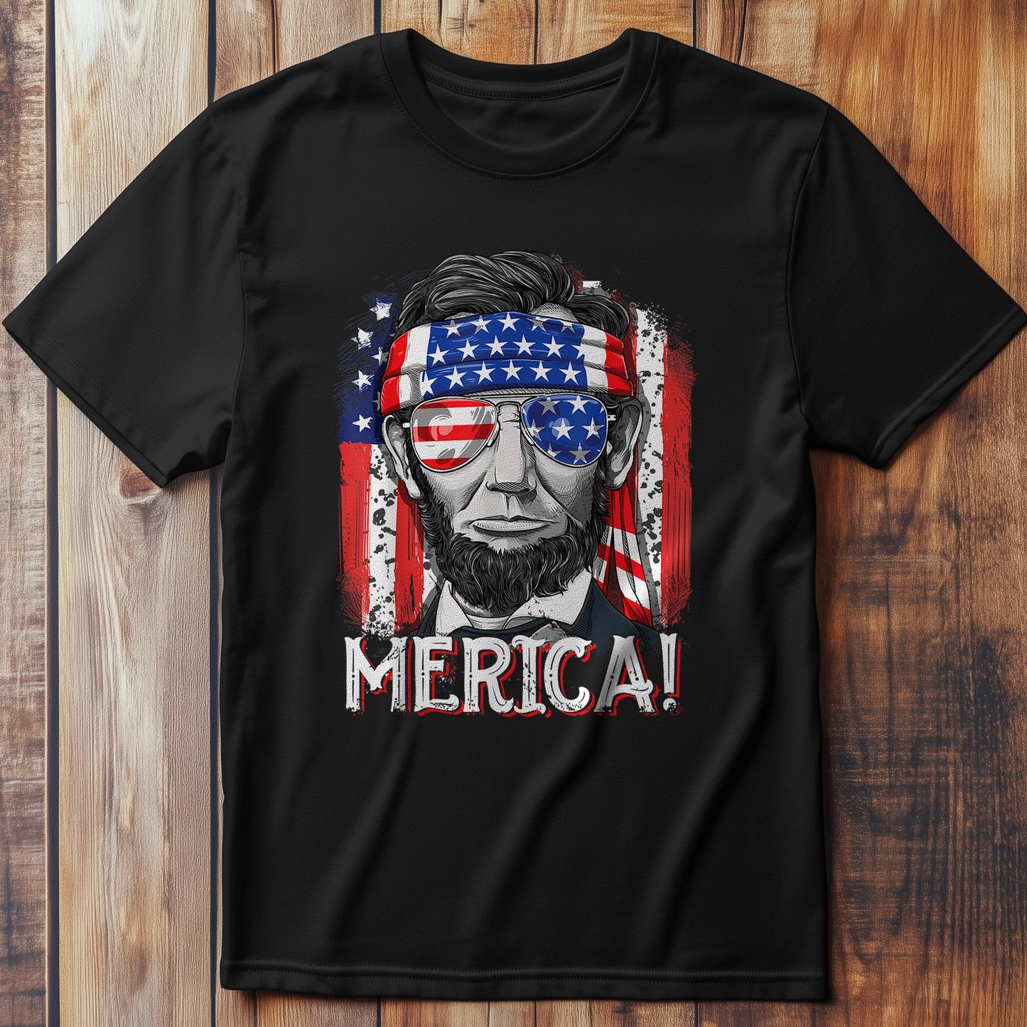Lincoln 4Th Of T-Shirt