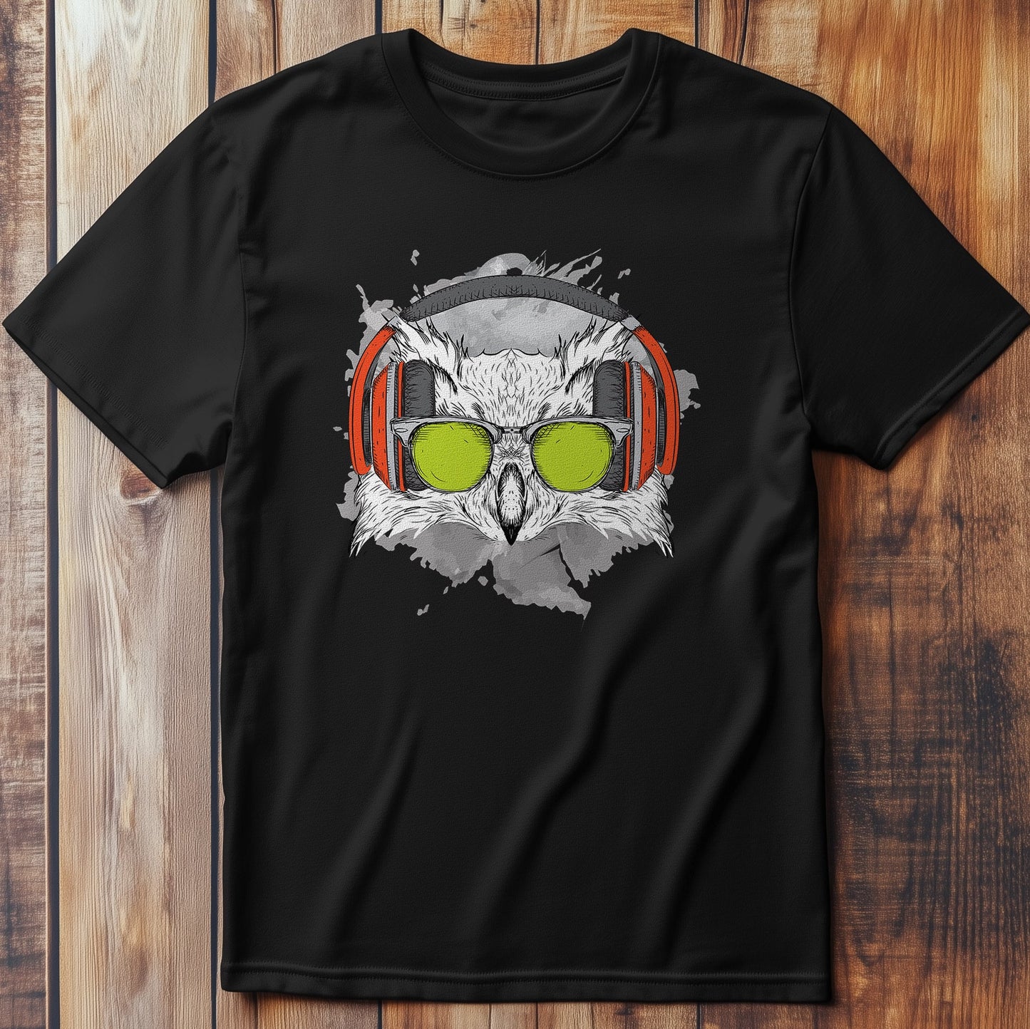 Owl Headphones T T-Shirt
