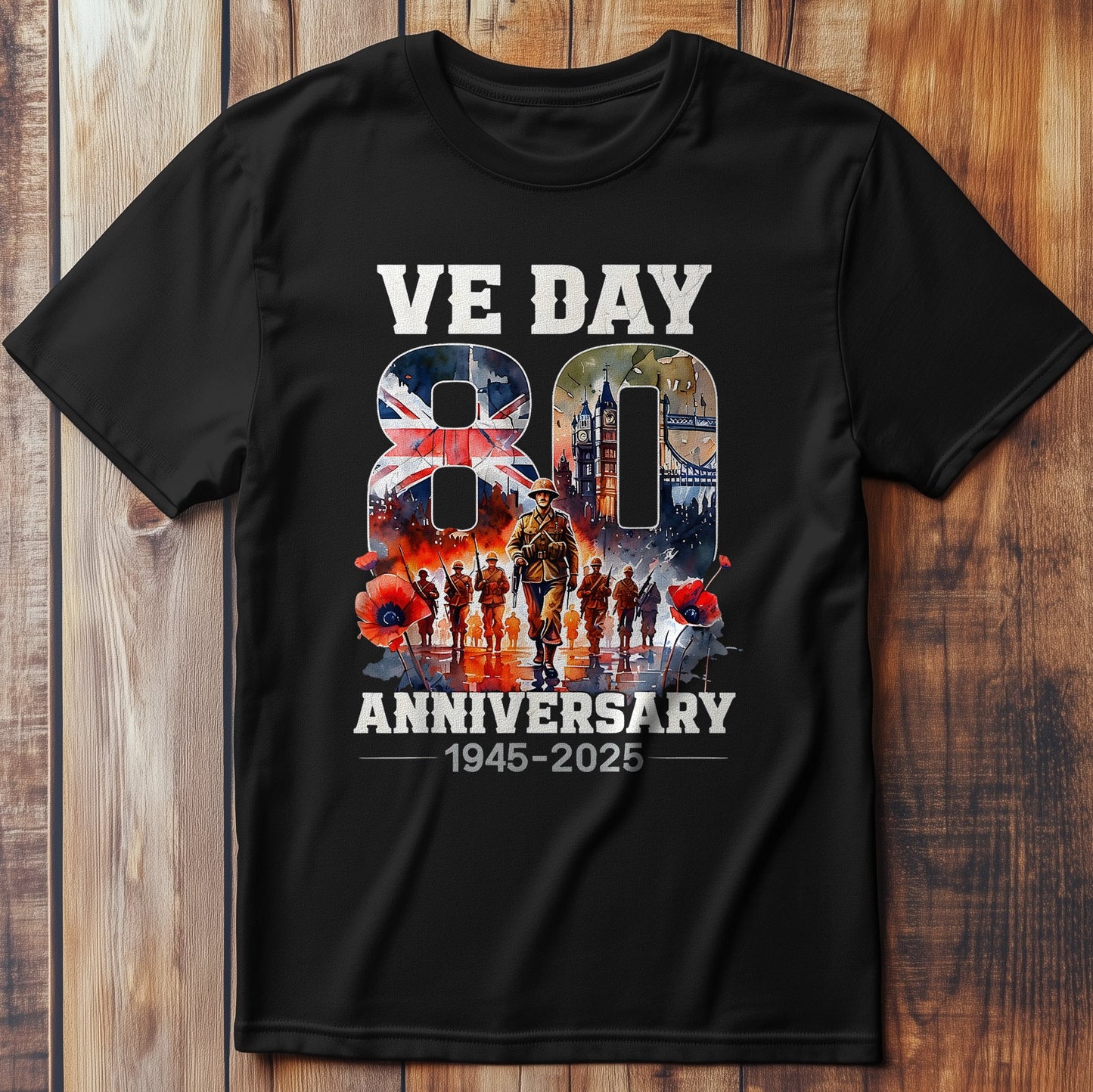 Ve Day Uk 80Th T-Shirt Style003