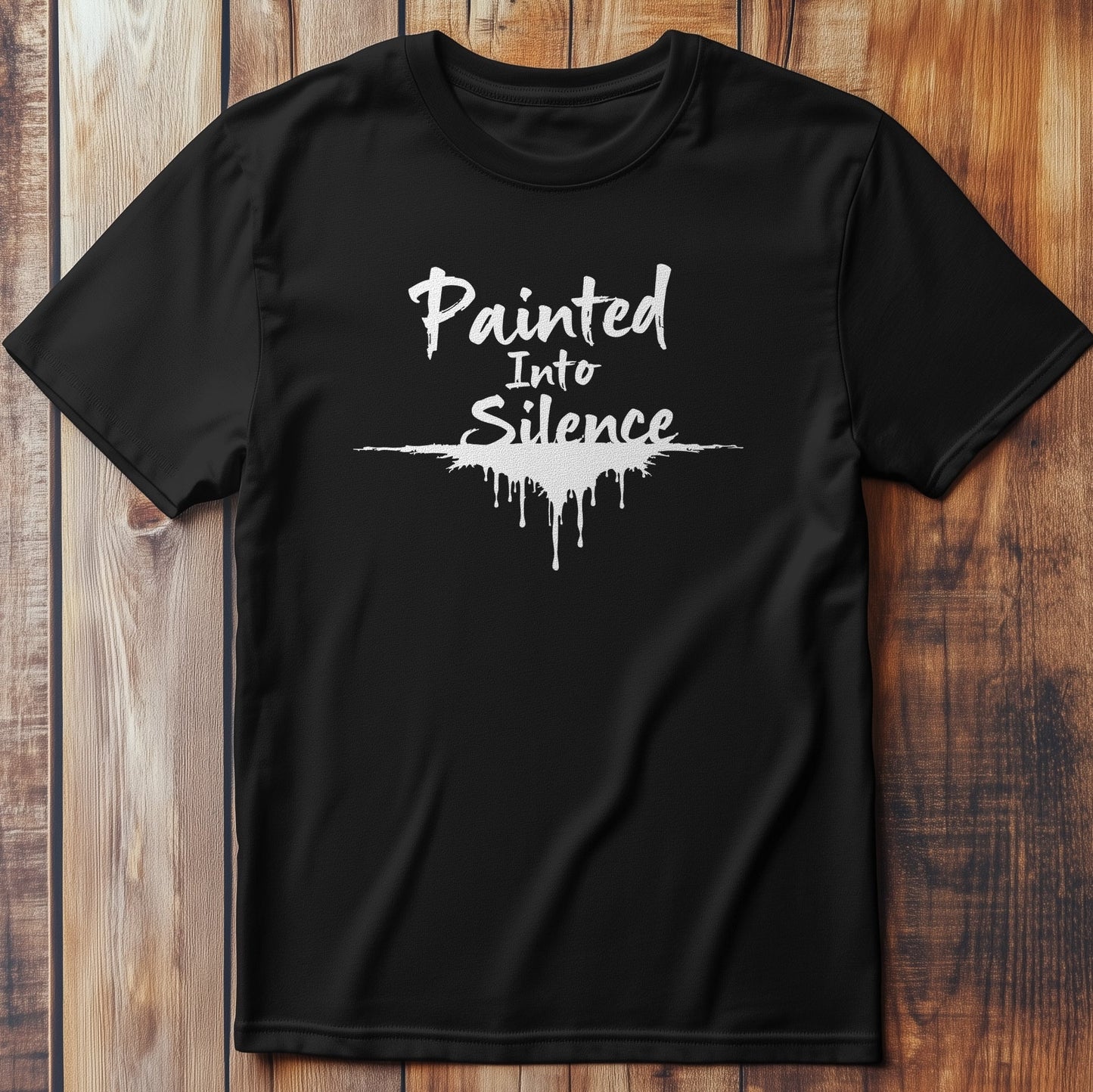 Painted In To T-Shirt