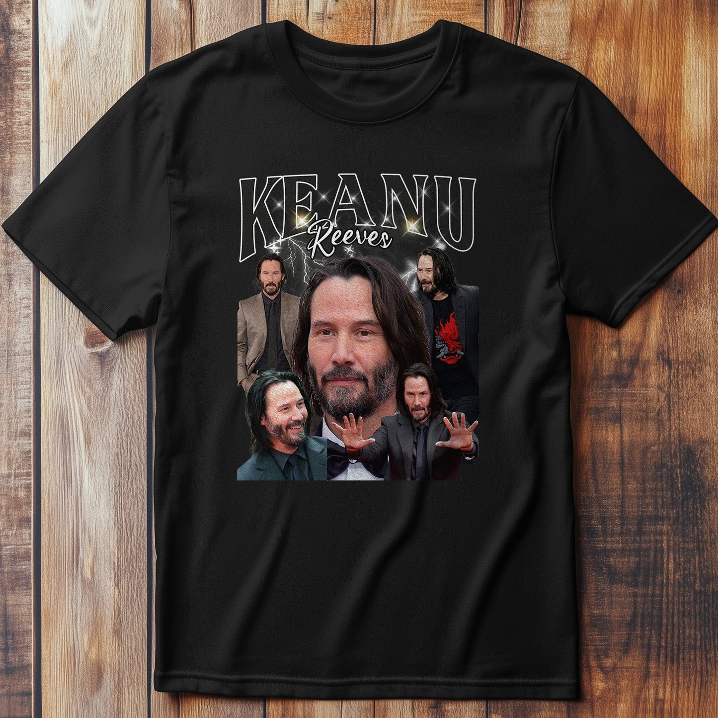 Keanu Reeves Older T-Shirt - Funny
