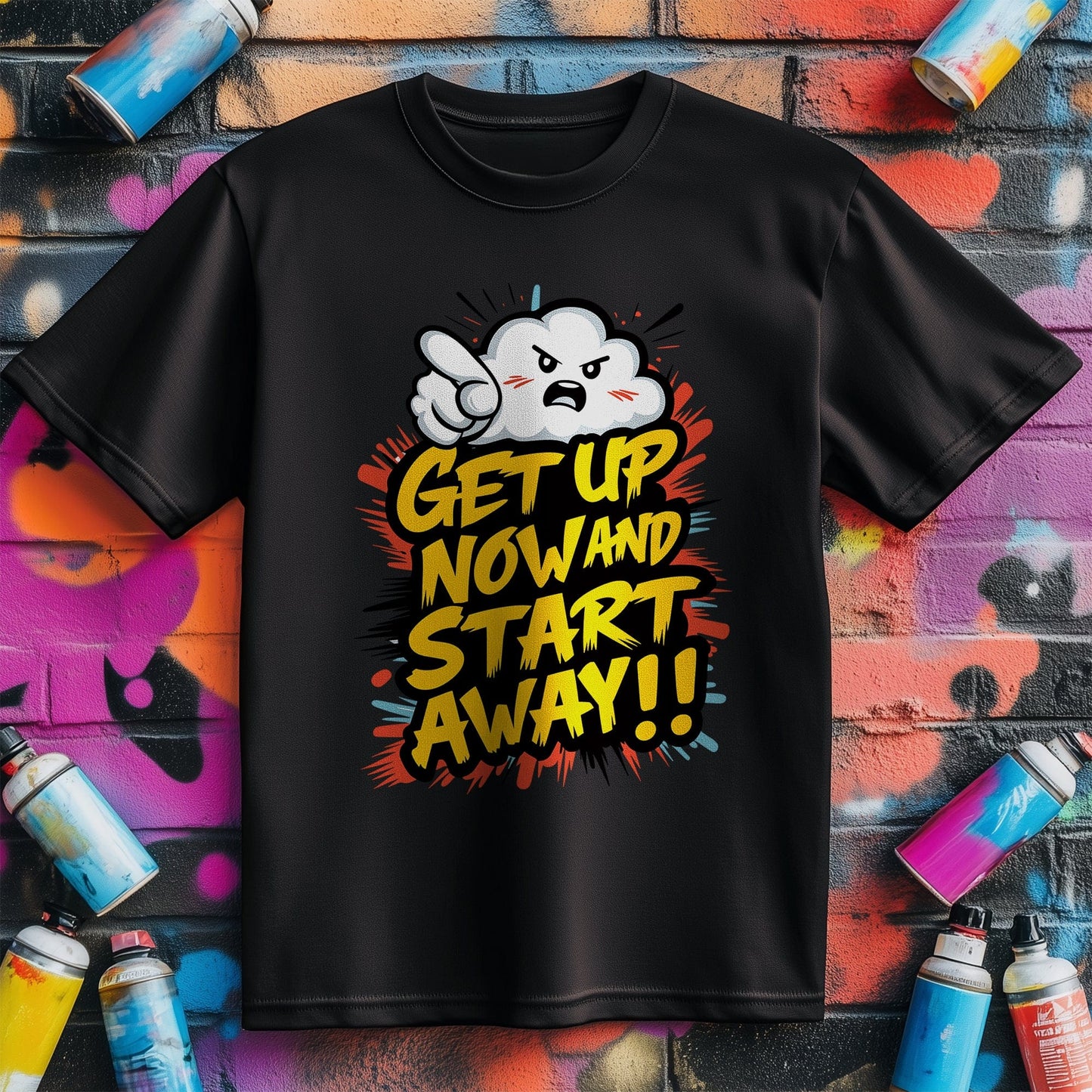 Motivation 73 T-shirt Get Up now