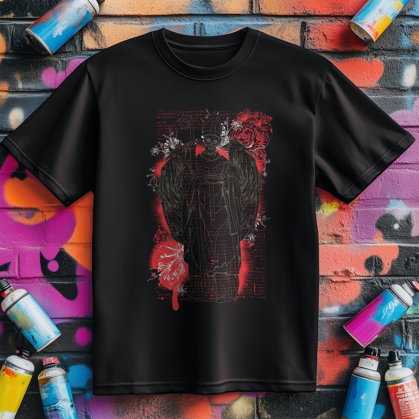 Pope Death t-shirt - Holy Smokes!