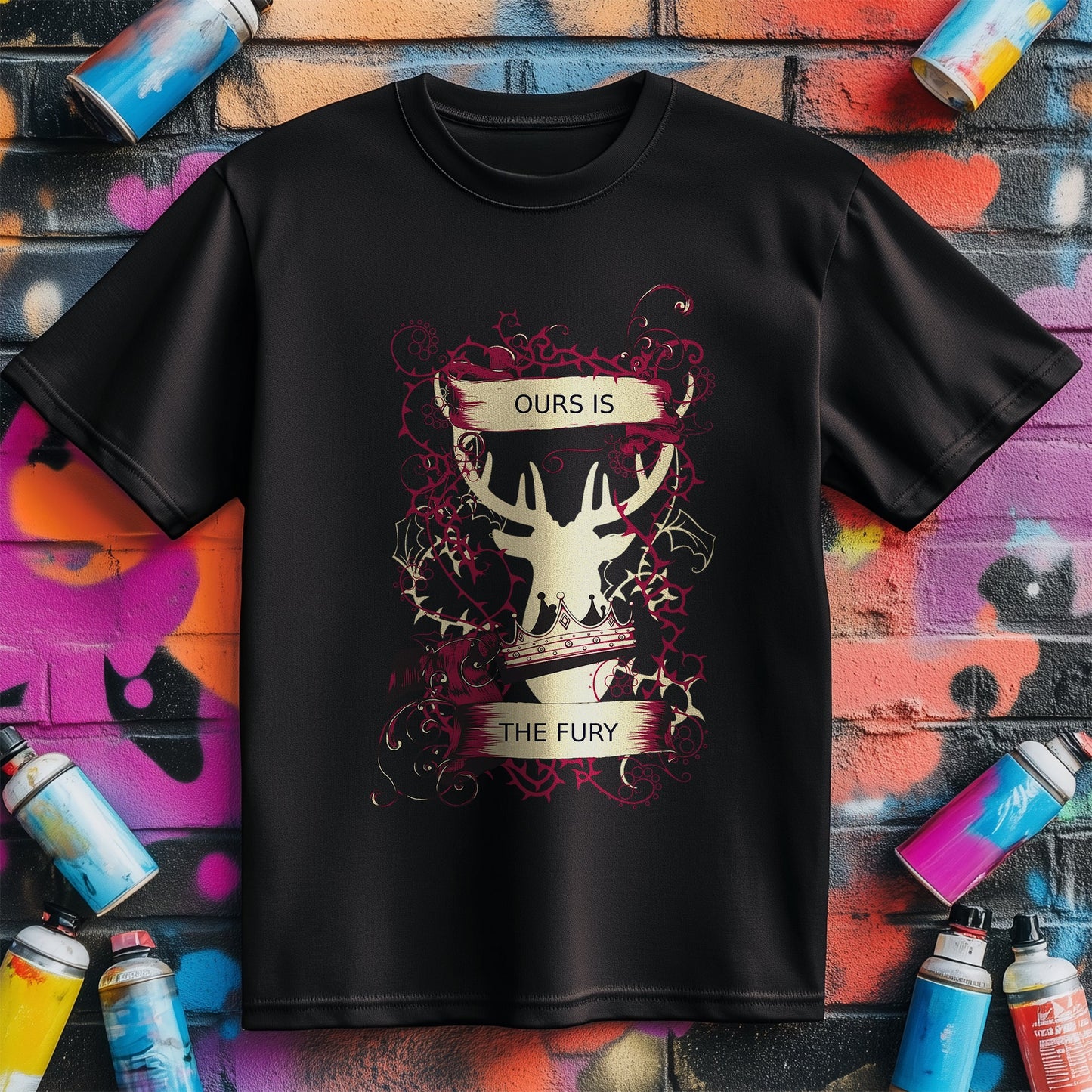 Ours Is Fury T-shirt - Antlered