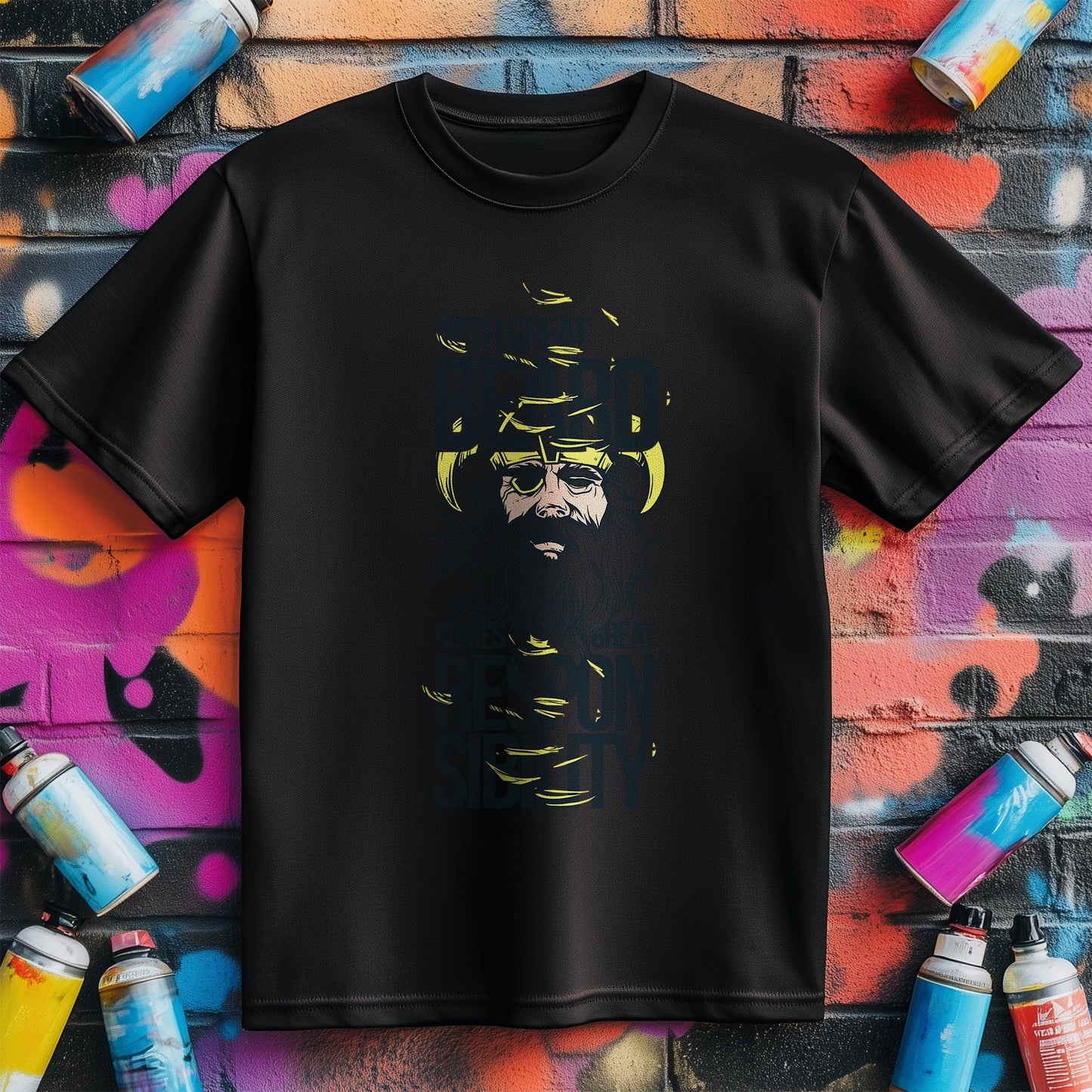 Wirth Great Beard Funny T-Shirt