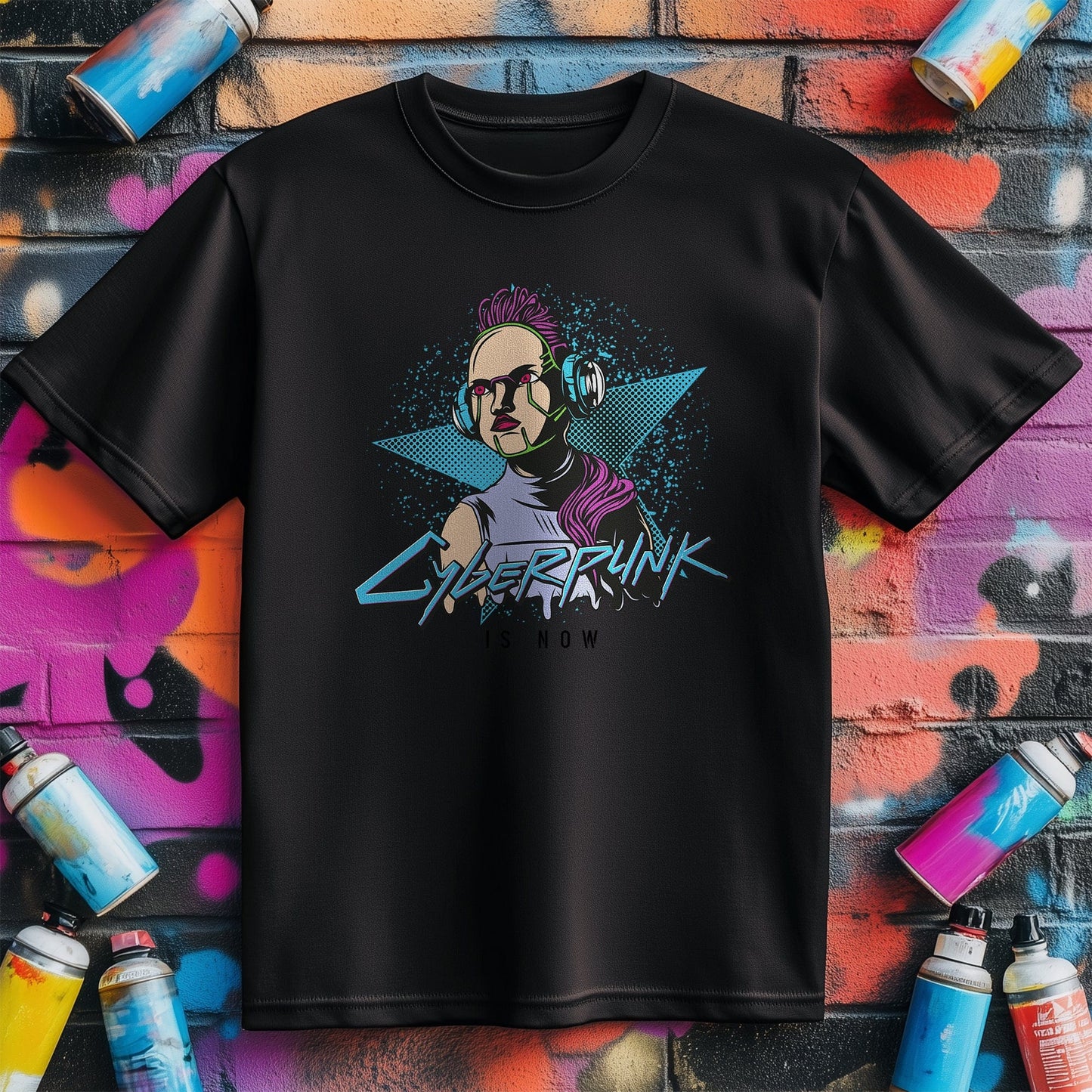 Cyberpunk_5 T-shirt - Embrace the