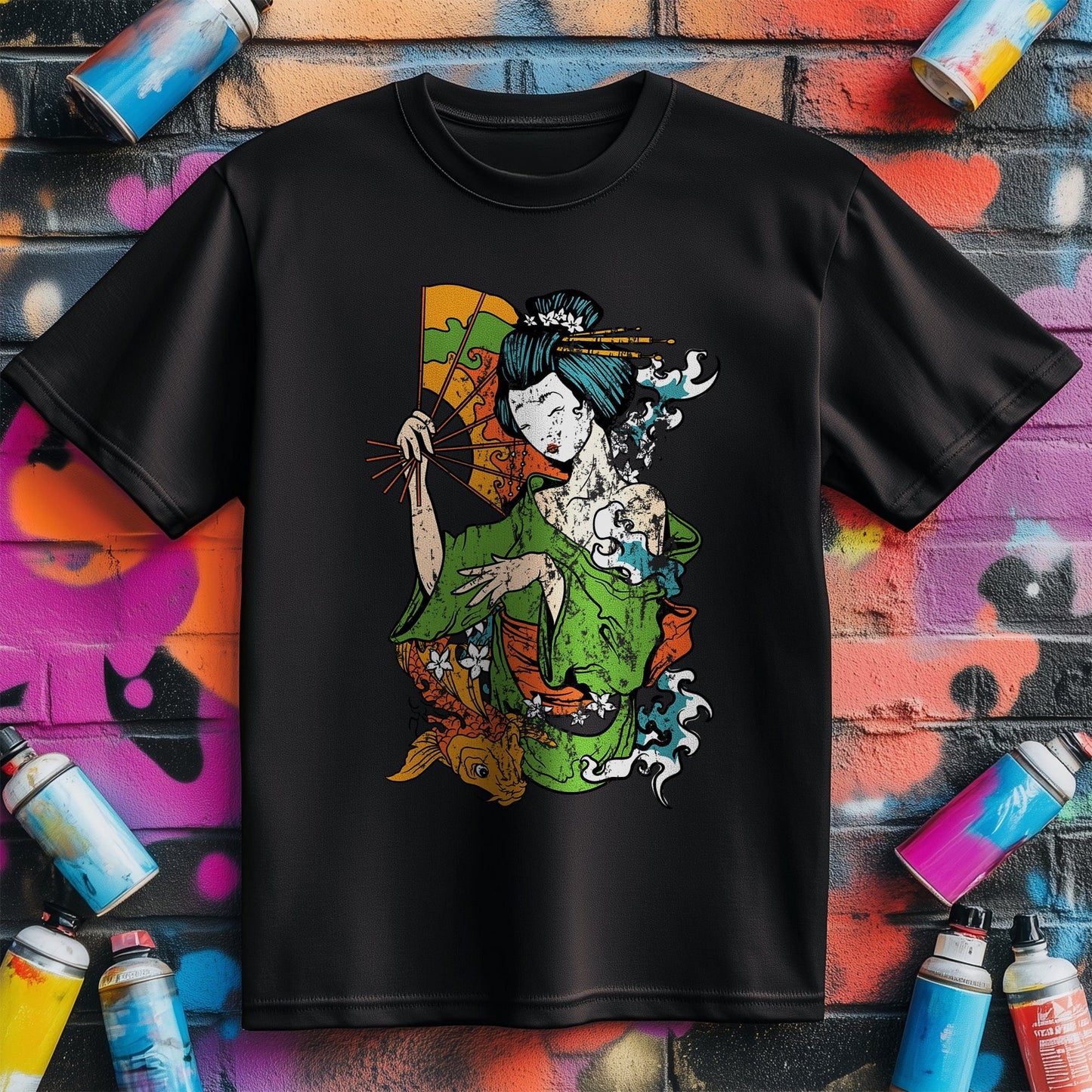 Geisha Girl T-shirt - Funny &